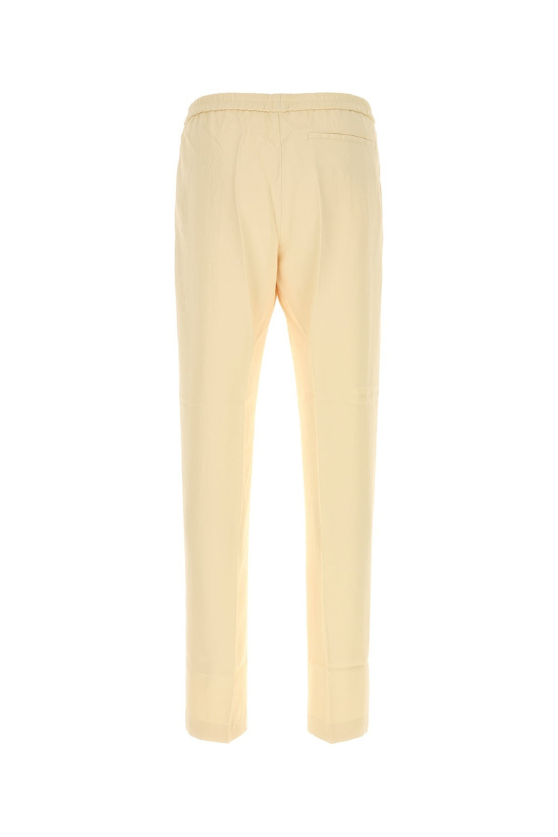 Dries Van Noten Pastel yellow jersey Pennams pant outlook