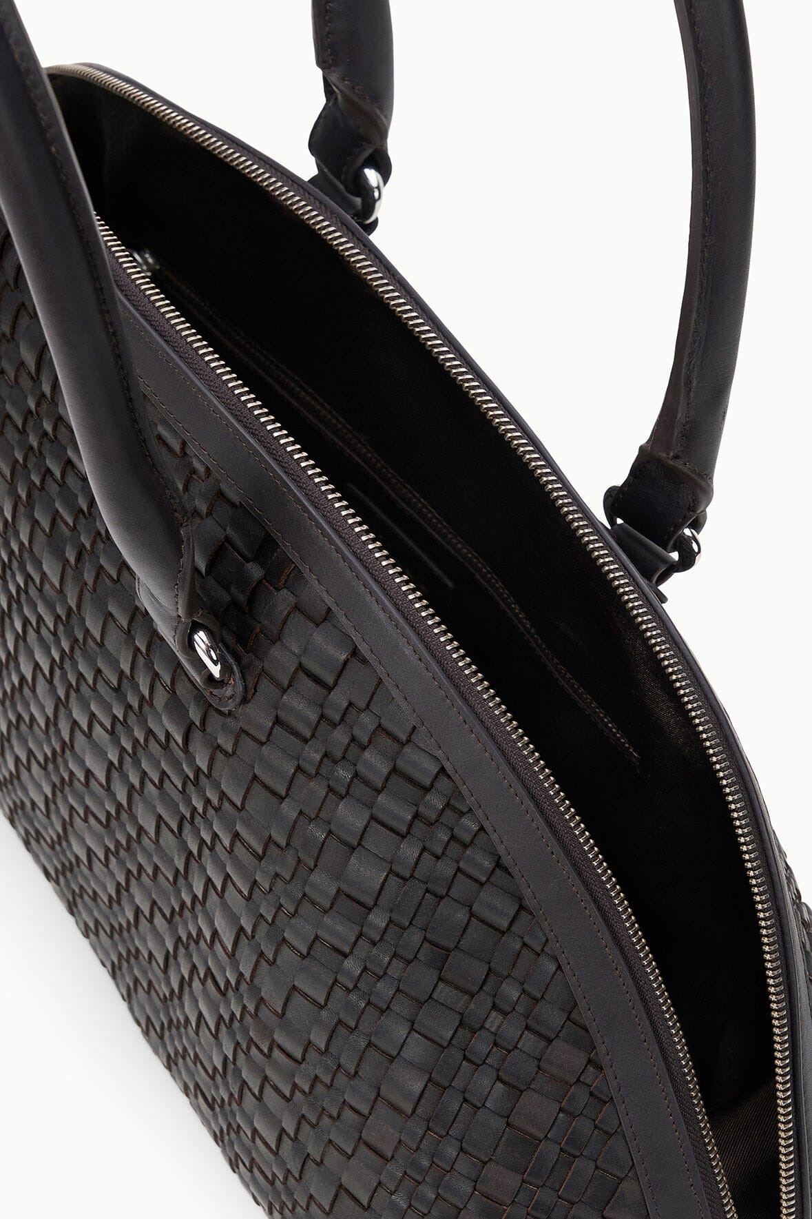STAUD HESTER SATCHEL ESPRESSO WOVEN - 7