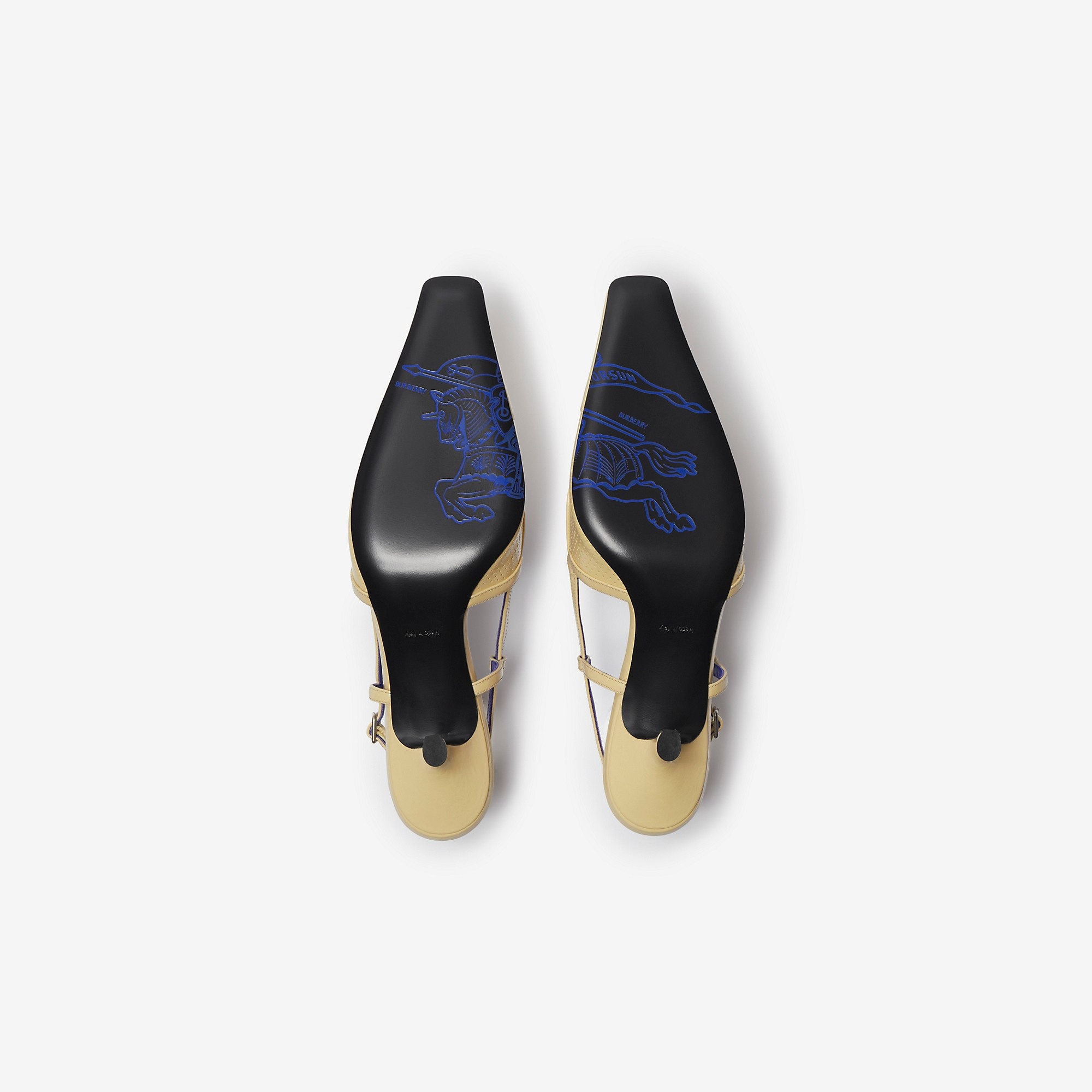 Leather Chisel Slingback Pumps​ - 6