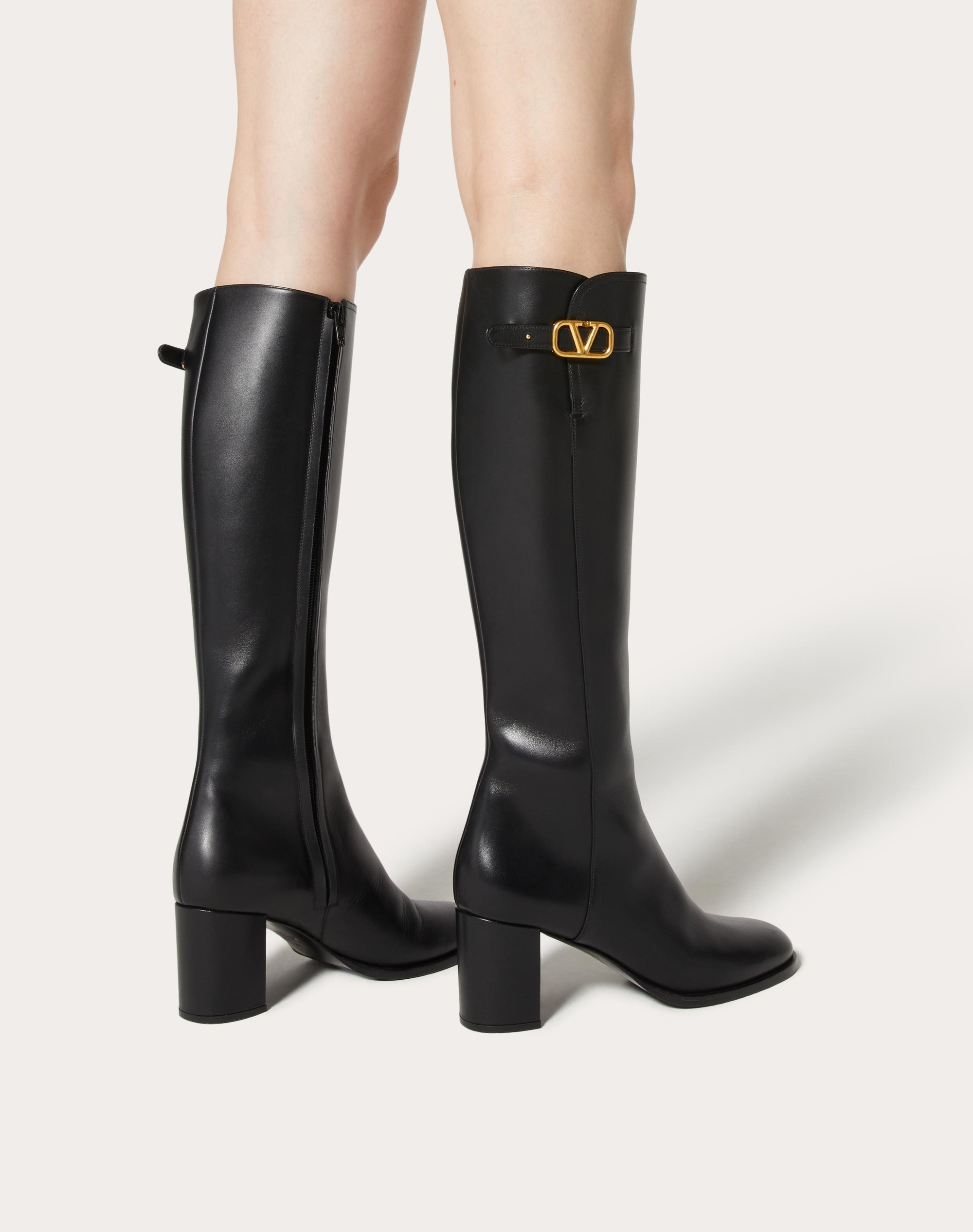 VLOGO SIGNATURE CALFSKIN BOOT 70MM - 6