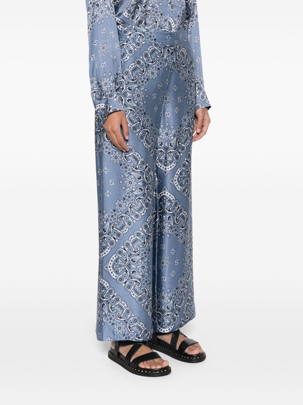 satin trousers - 3