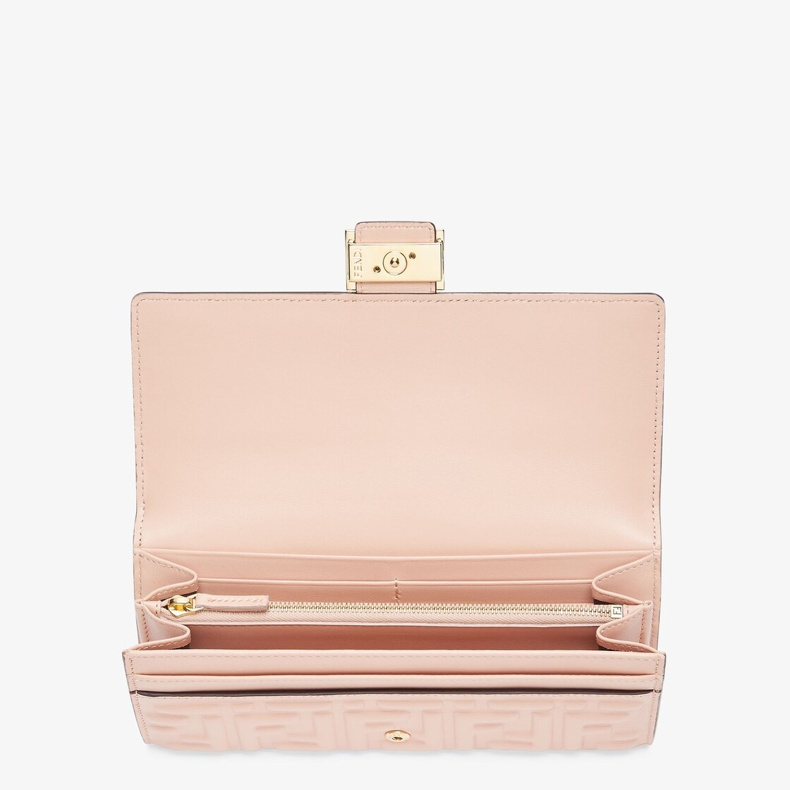 Baguette continental wallet with snap closure. Spacious and well organized, with two gusseted pocket - 3