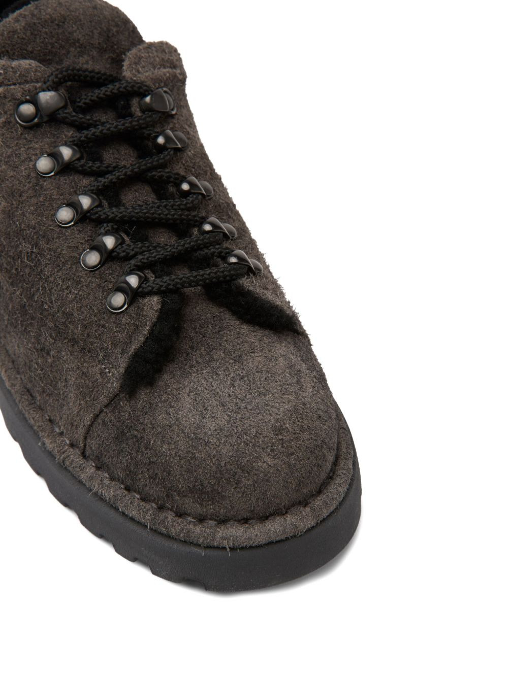 Pallottola Crepping lace-up derby shoe - 4