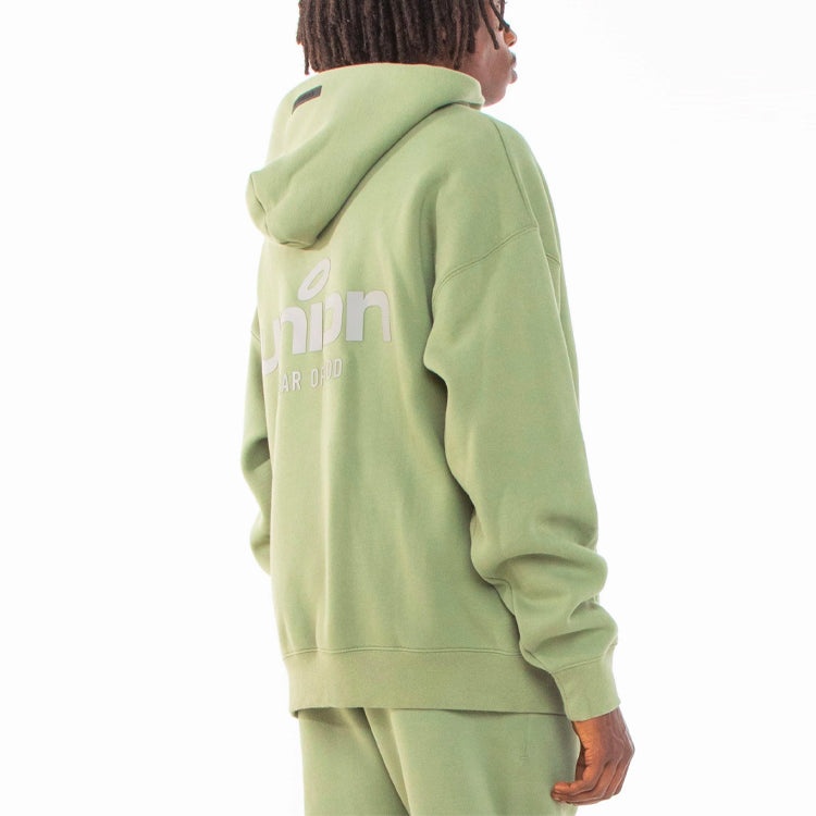 Fear of God Essentials FW21 Vintage Hoodie x Union LA 'Green' FOG-FW21-094 - 7