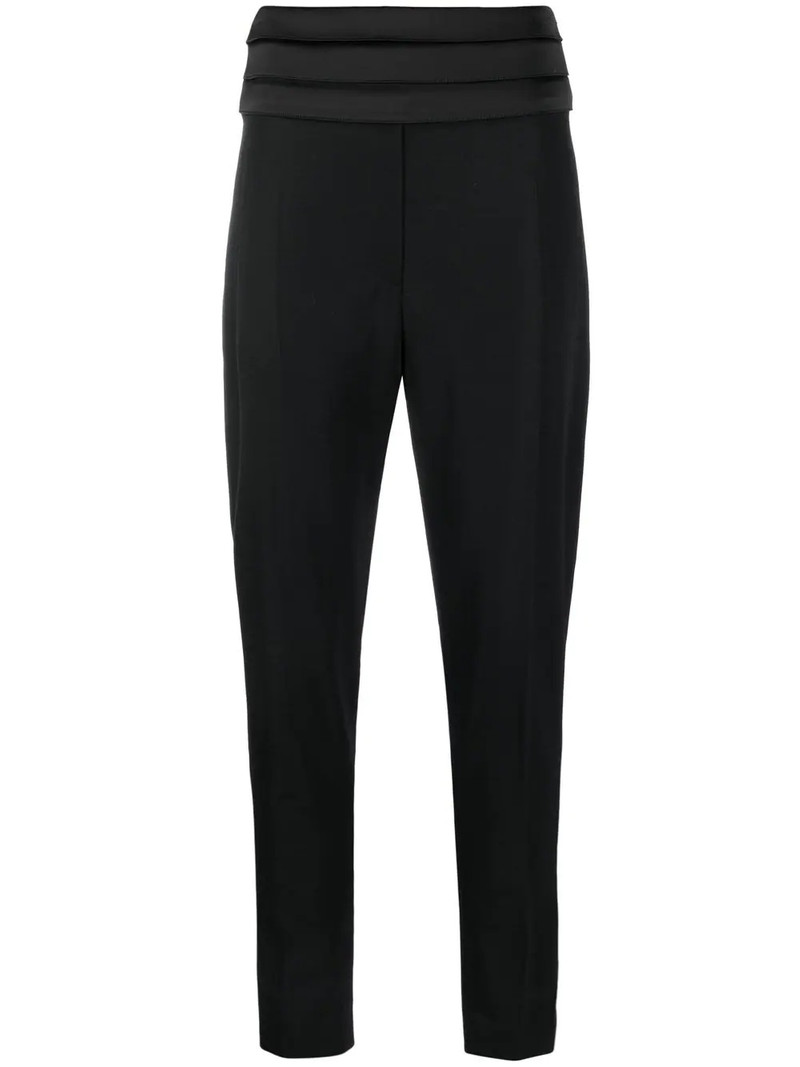 tapered wool trousers 1