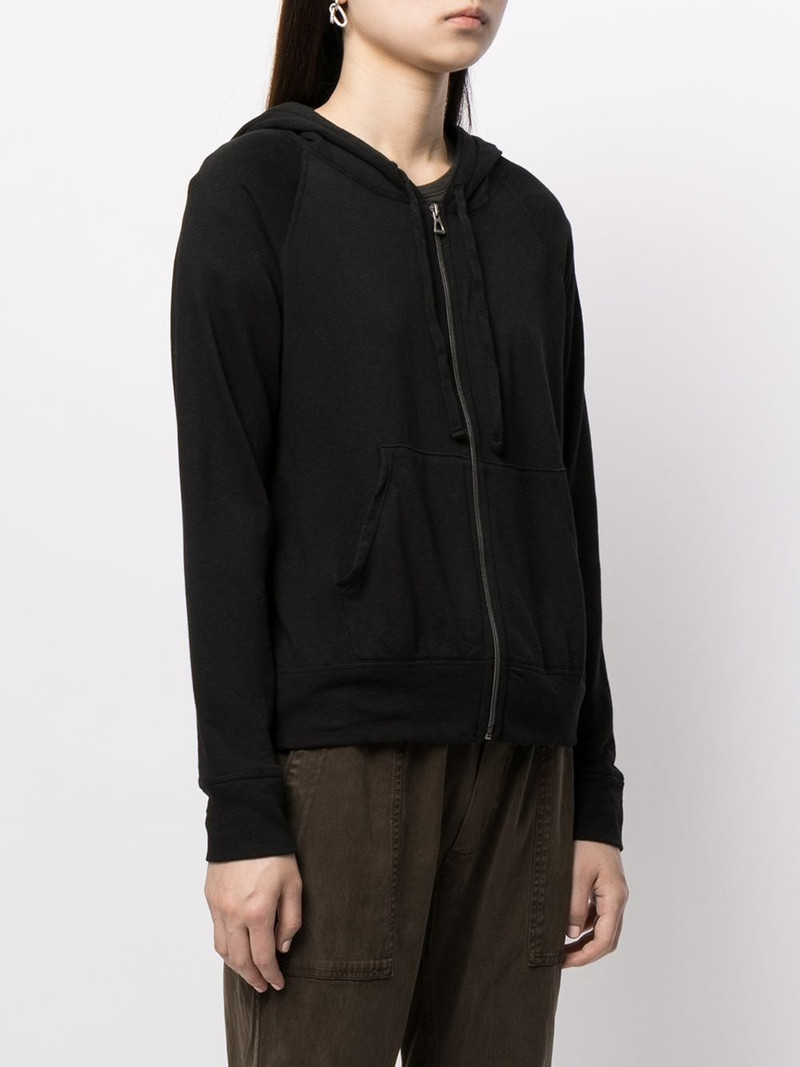 zipped drawstring hoodie 3