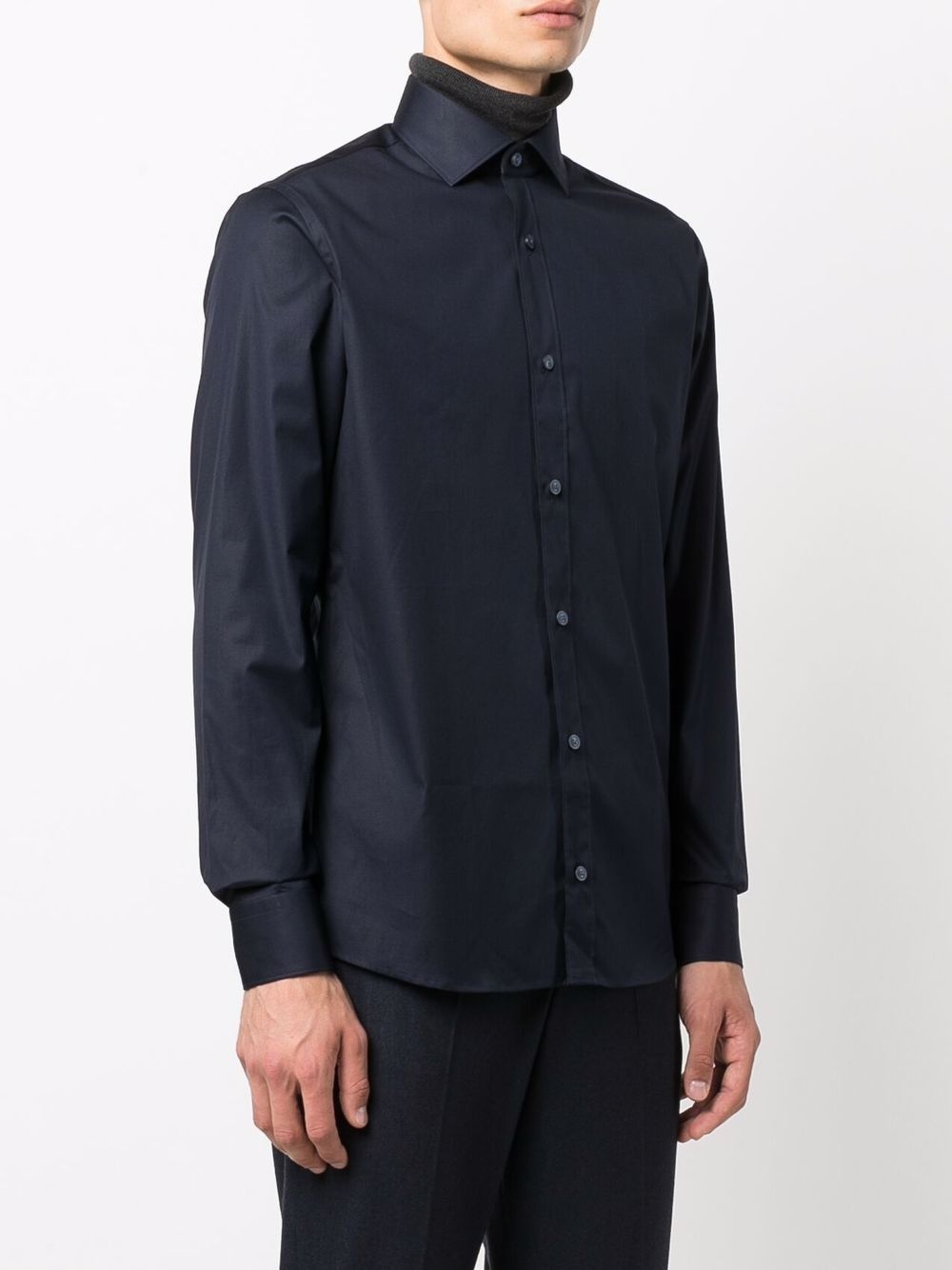 long-sleeve cotton shirt - 3