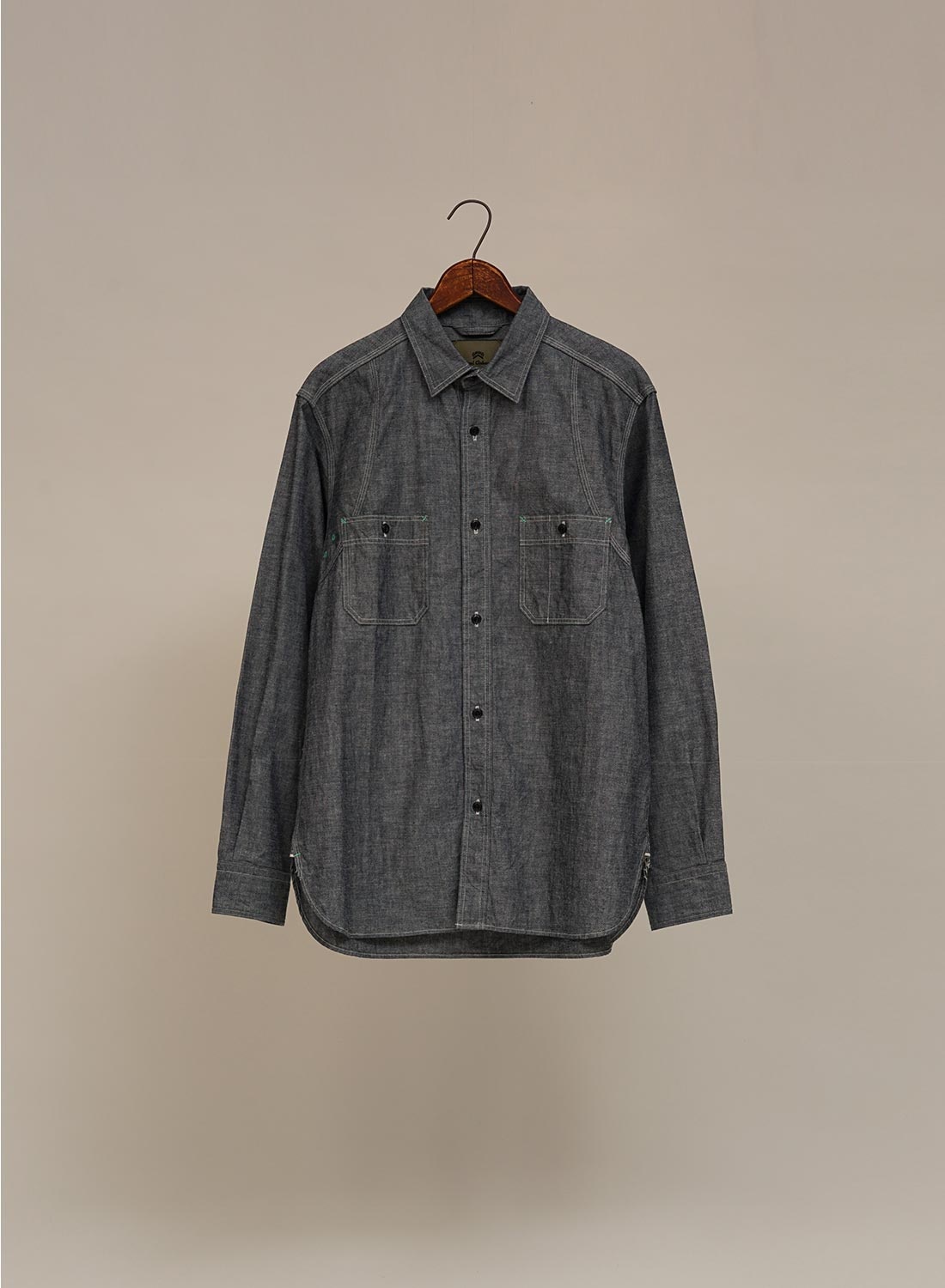 New Medical Shirt in Indigo - 1