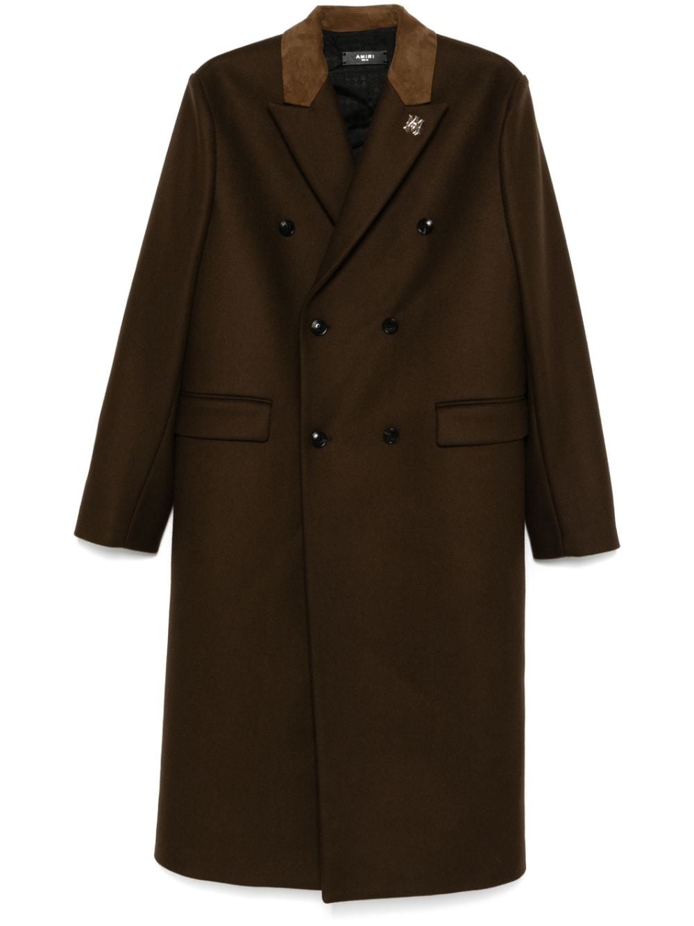 double-breasted coat - 1
