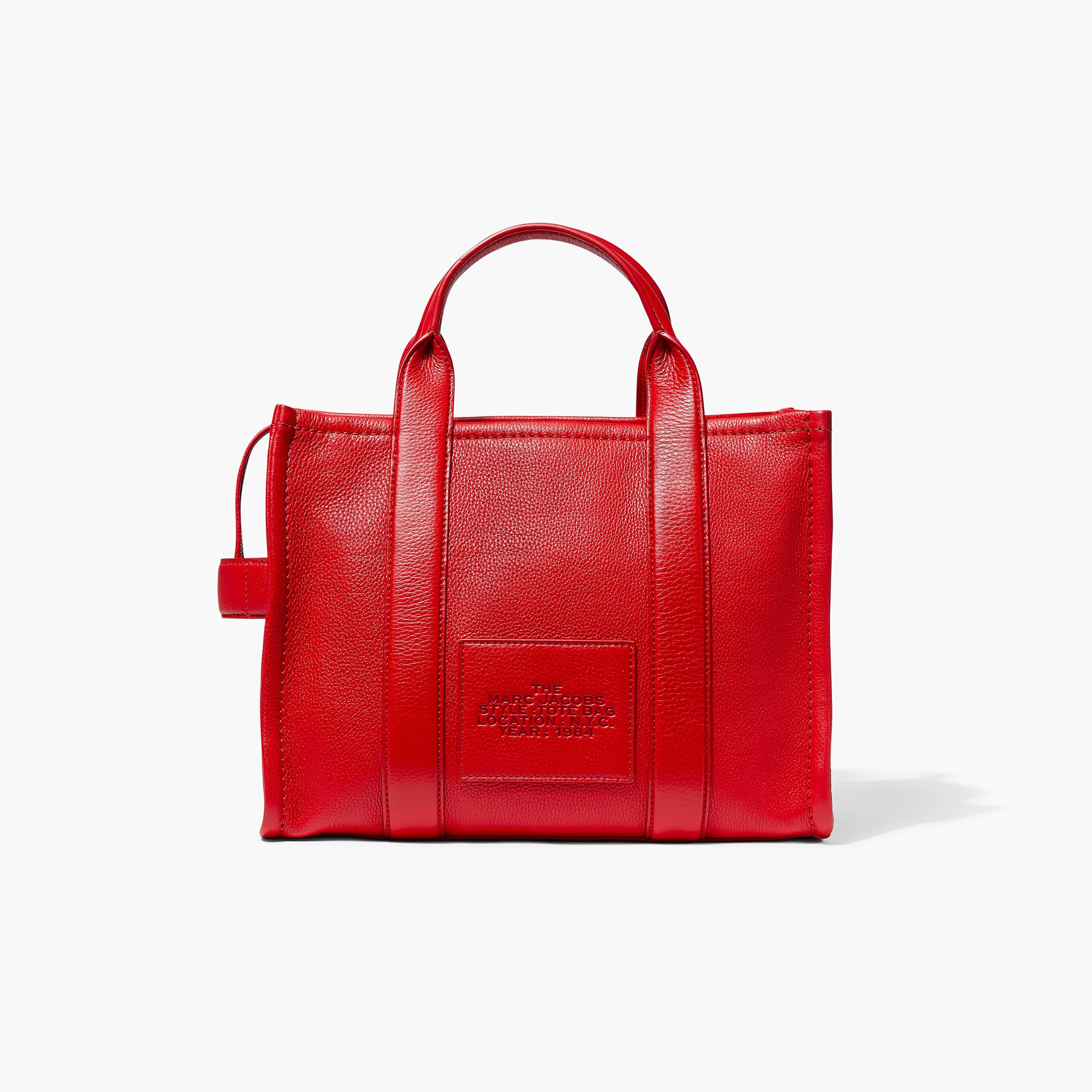 THE LEATHER SMALL TOTE BAG - 6