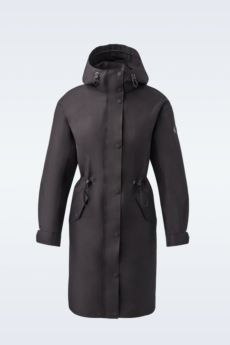 BREER Long 2-in-1 rain parka with removable liner 1