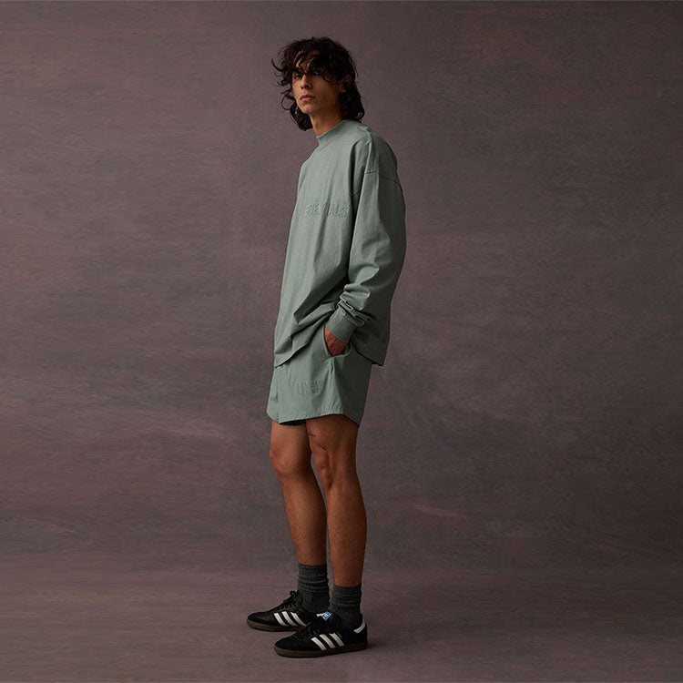 Fear of God Essentials SS23 Running Nylon Short 'Sycamore' 160BT224041F - 3