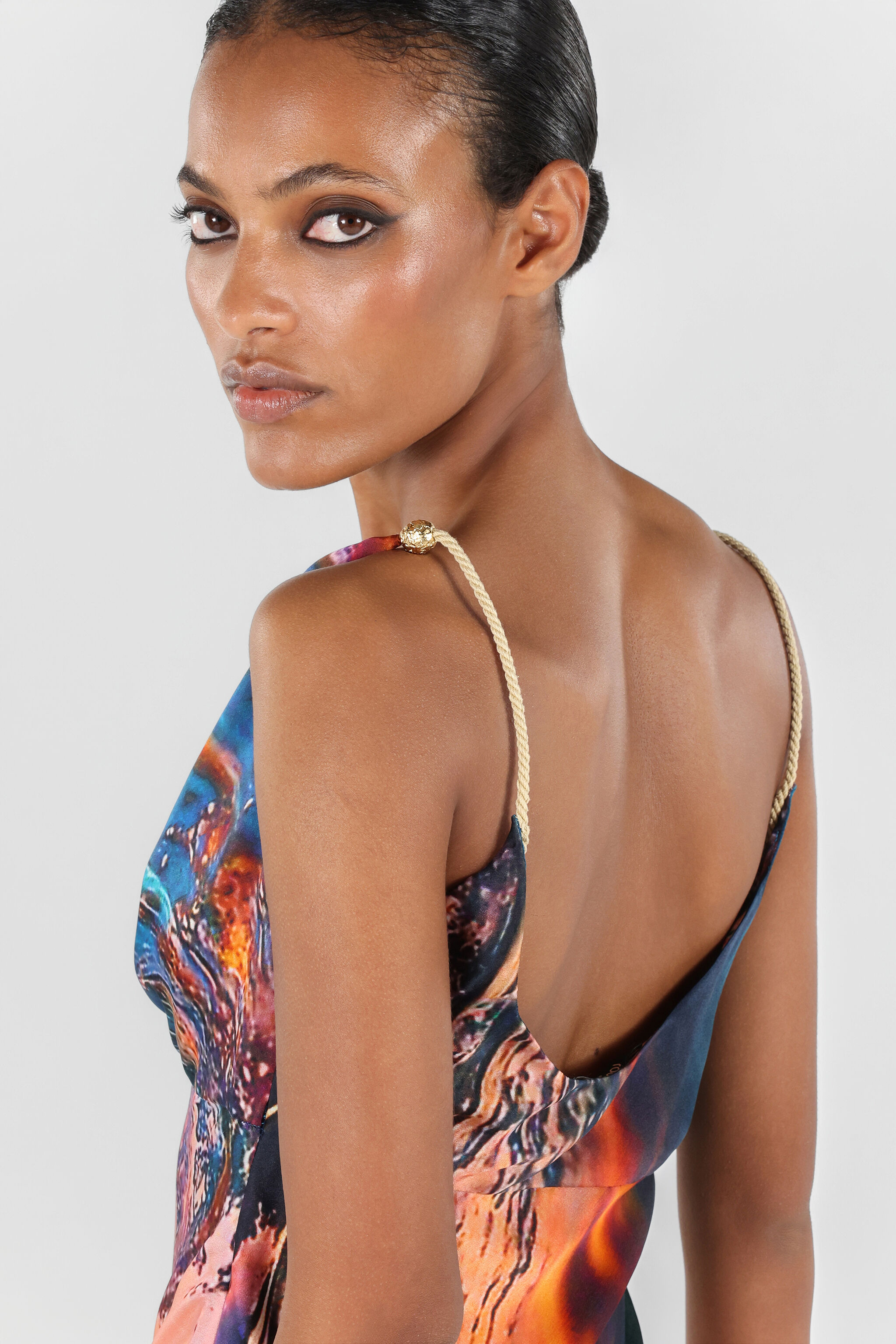 Itaca Print Silk Mini Dress - 7