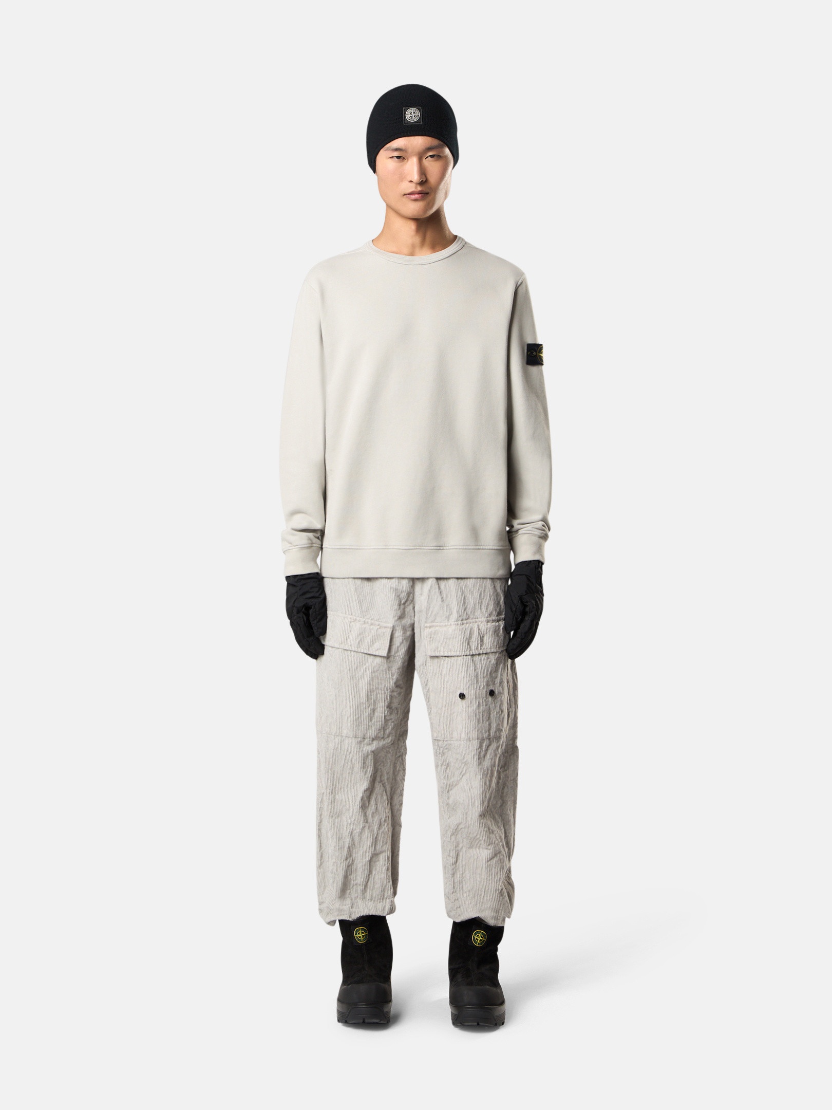 6100028 BRUSHED ORGANIC COTTON FLEECE - 2