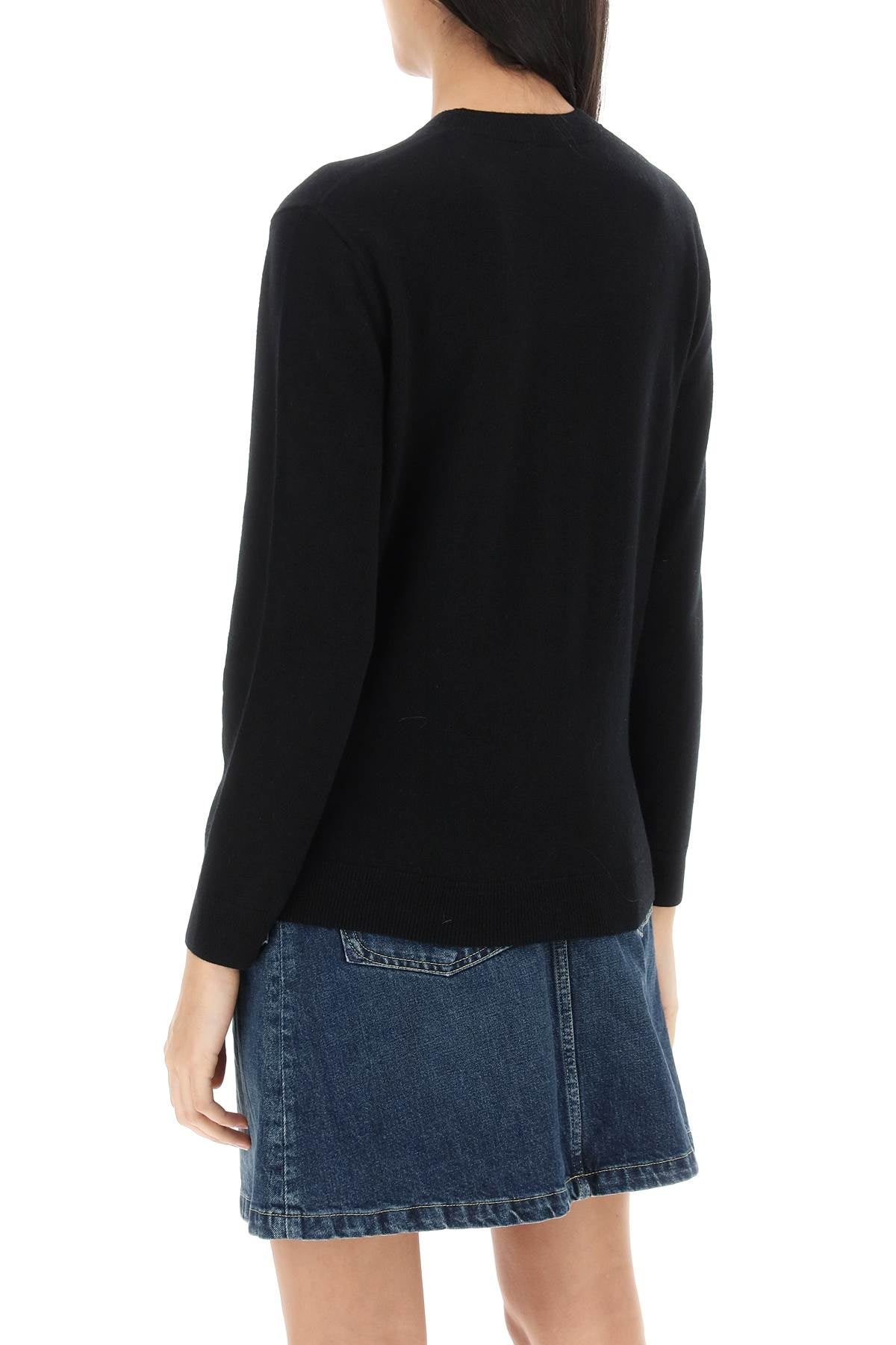 Philo Crew Neck Sweater In Wool - 2