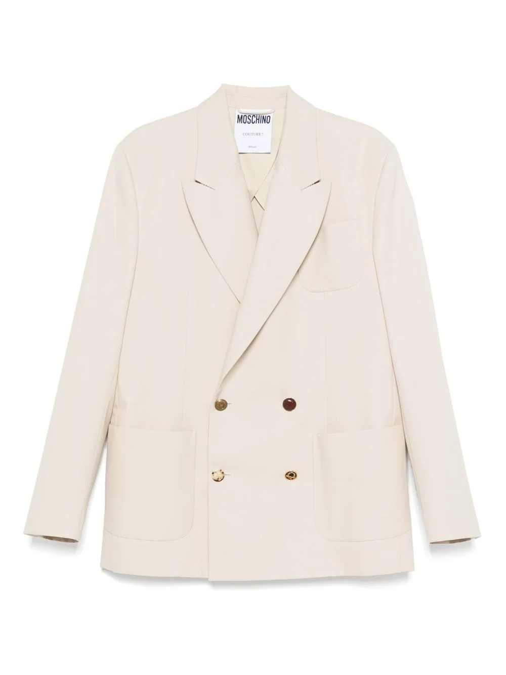 double-breasted blazer - 1