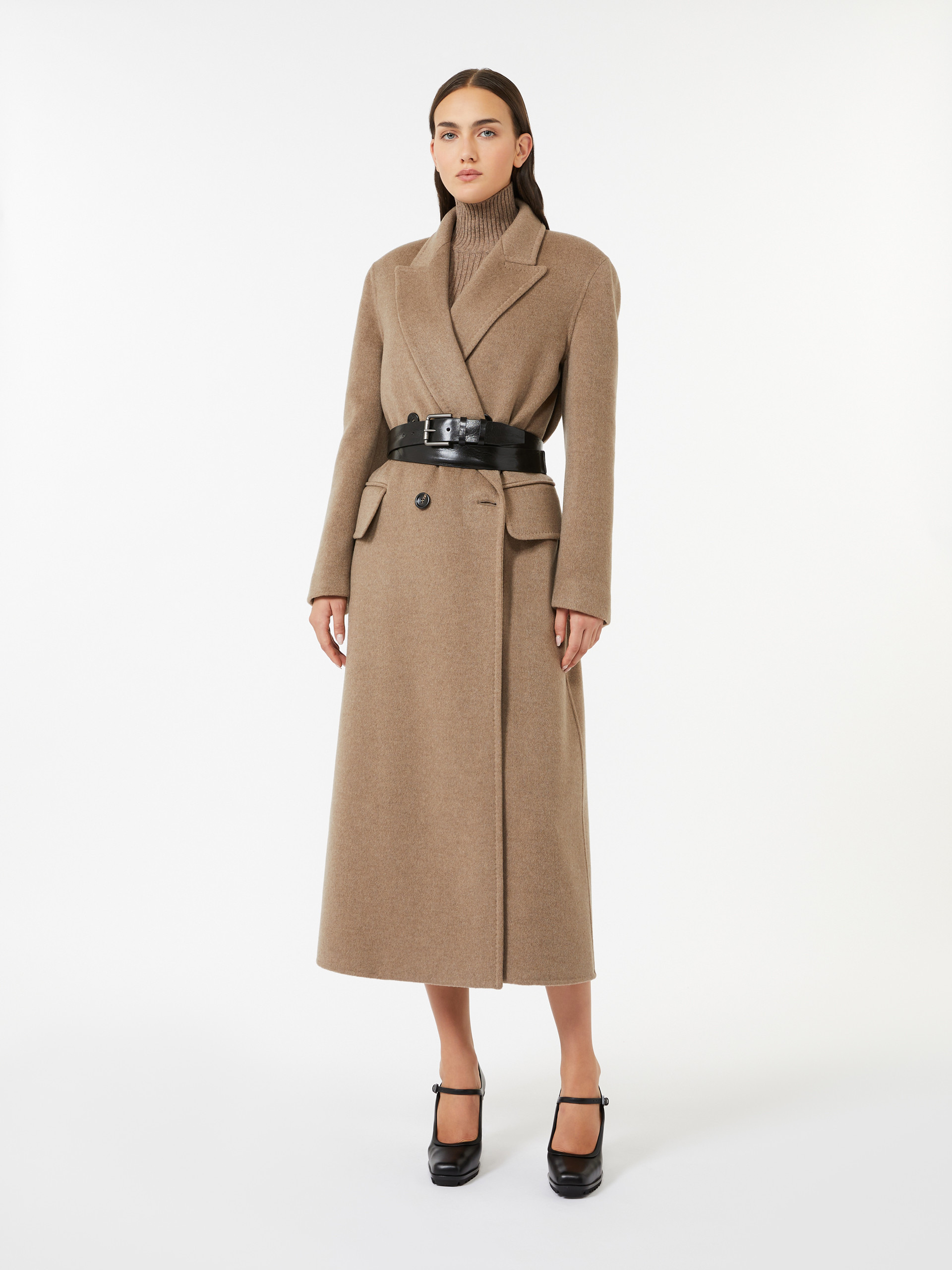 ARMONIA1234 Cashmere broadcloth coat - 2