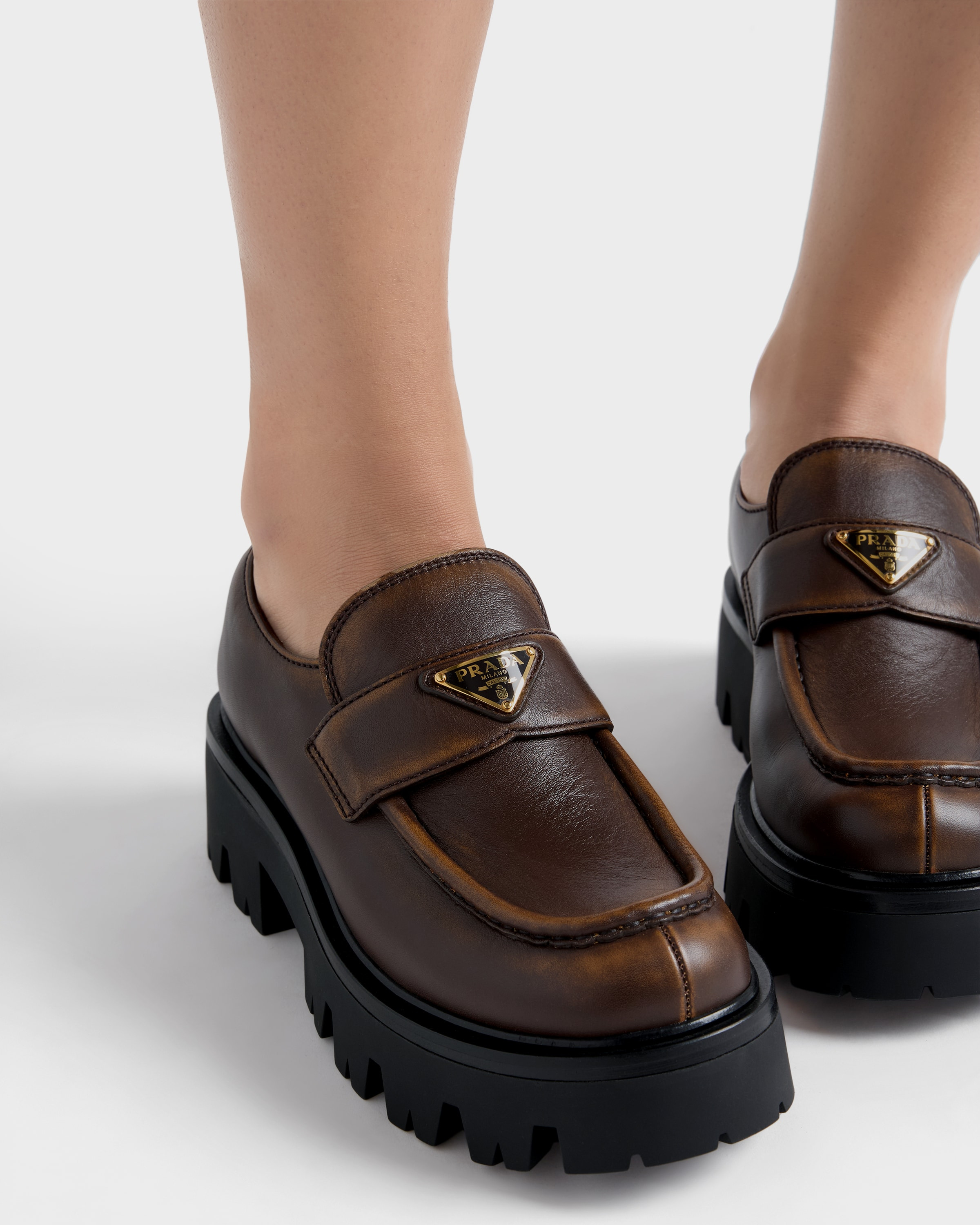 Leather loafers - 7
