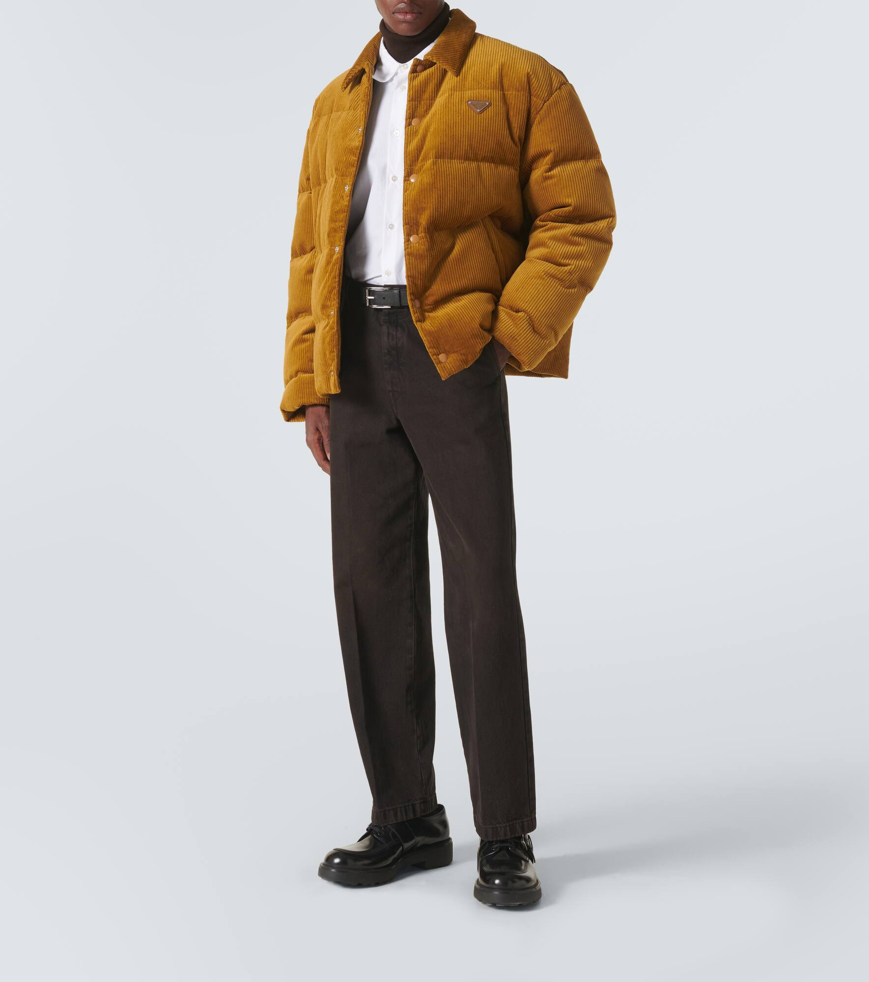 Cotton corduroy puffer jacket - 2