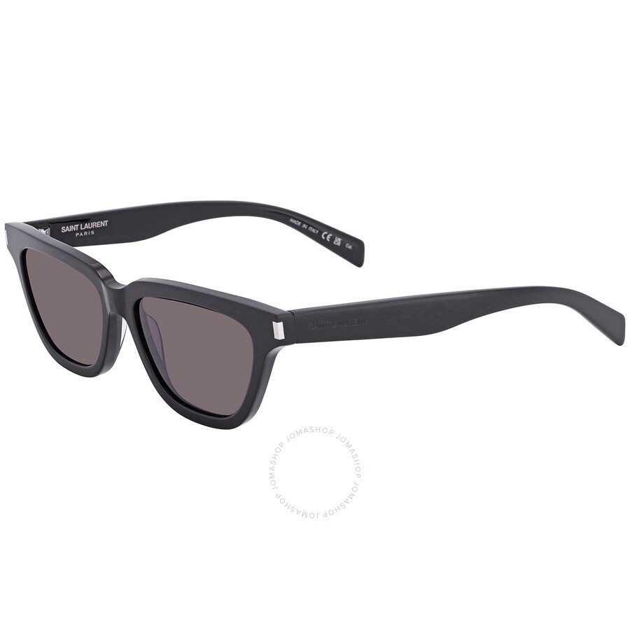 Saint Laurent Dark Grey Smoke Cat Eye Ladies Sunglasses SL 462 SULPICE 001 53 - 3