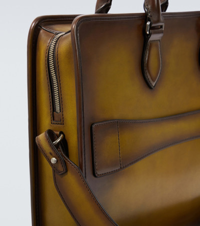 Berluti Leather briefcase outlook