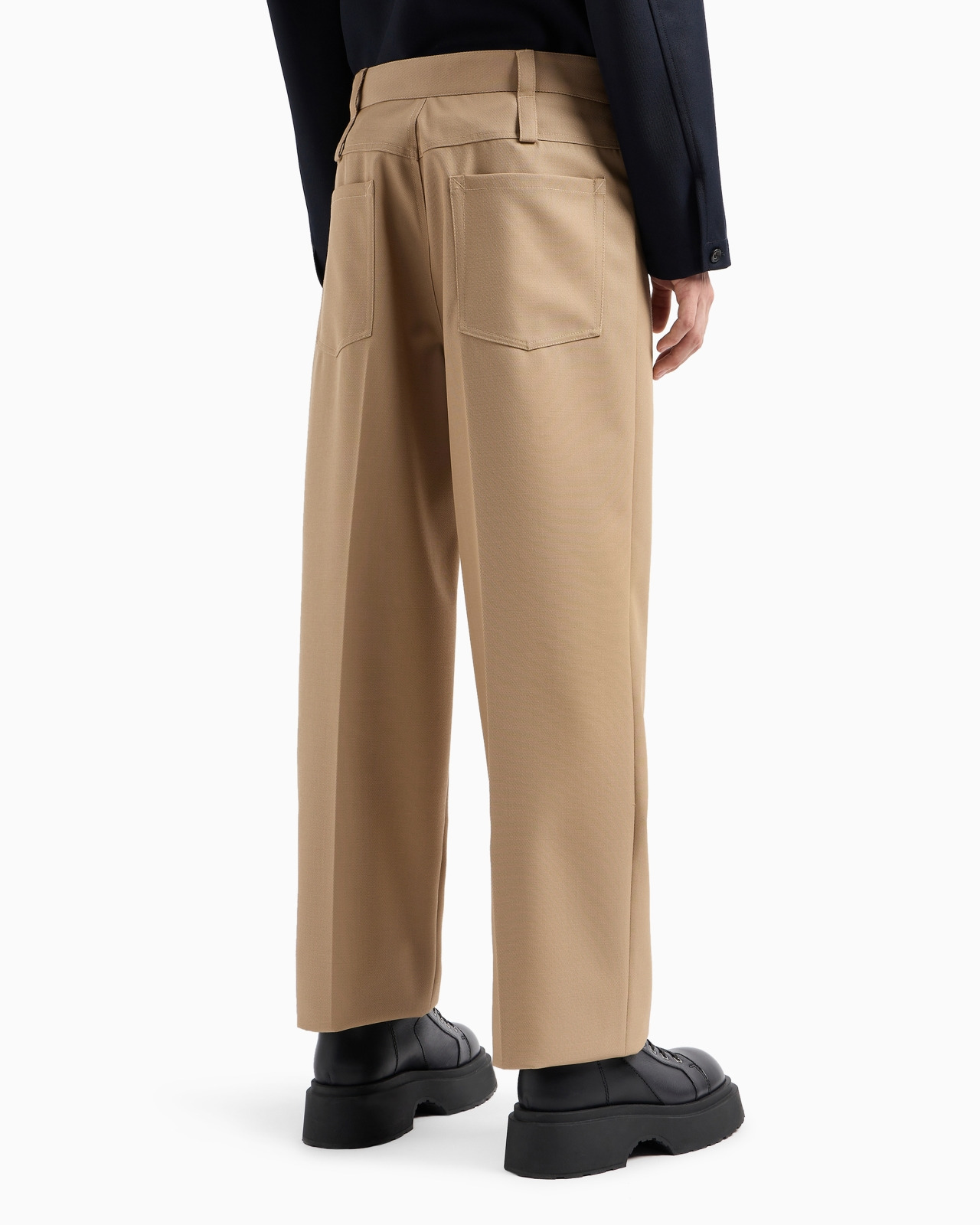 Heavyweight trousers in compact gabardine - 3