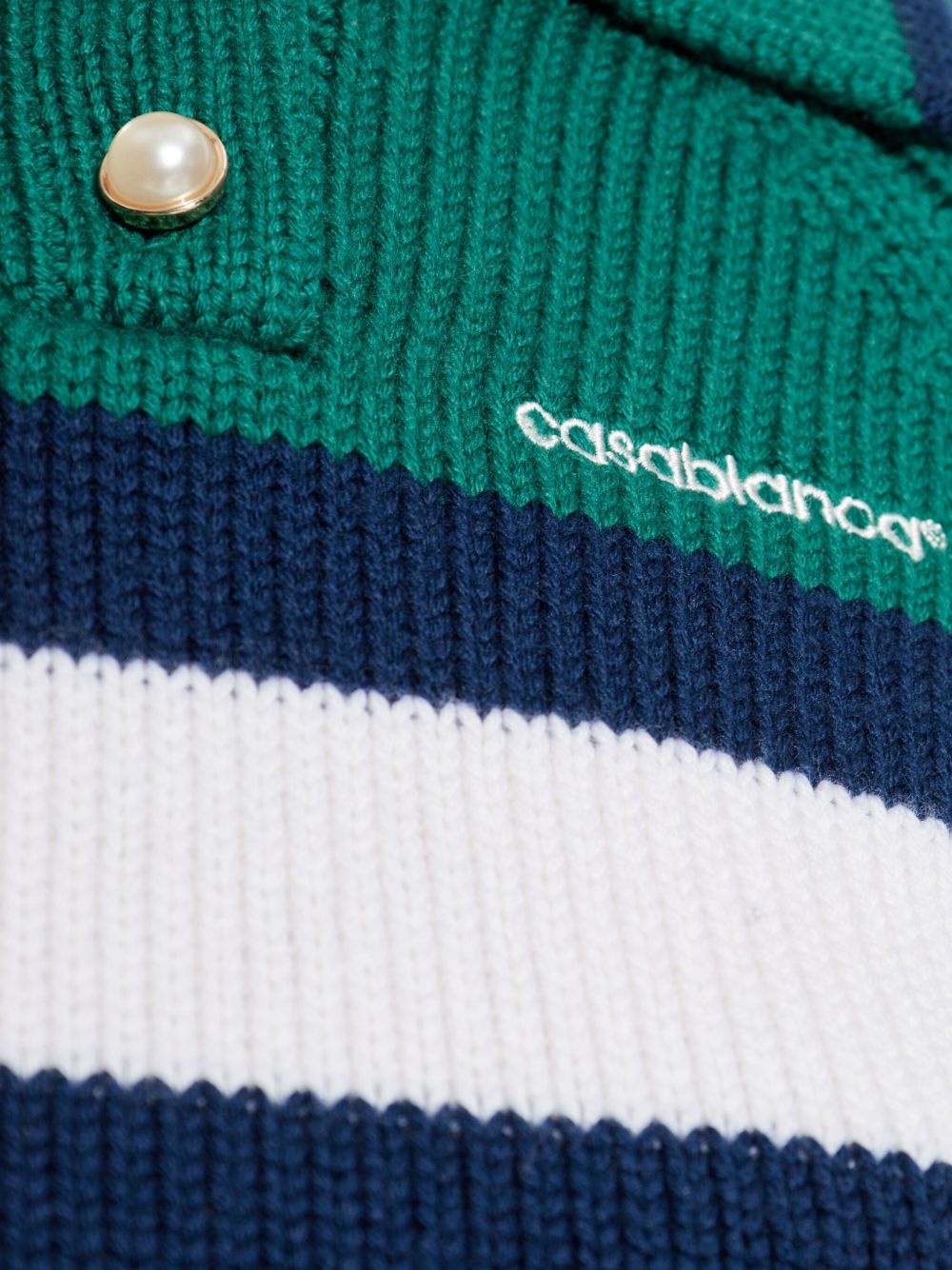 colour-block polo top - 5