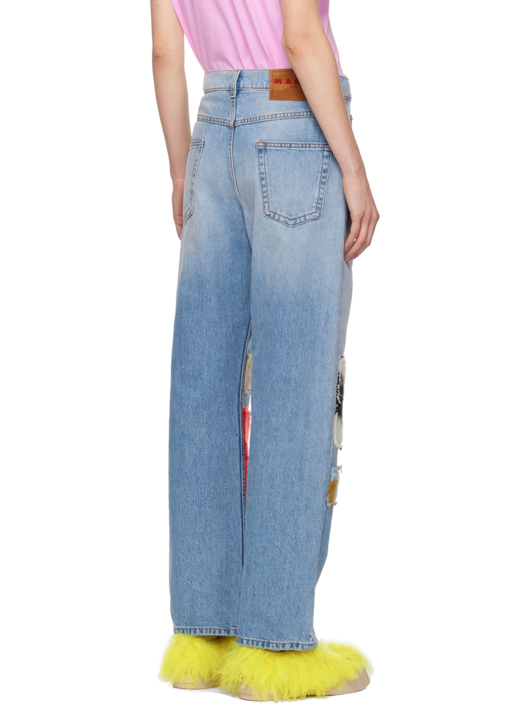 SSENSE Exclusive Blue Jeans - 3