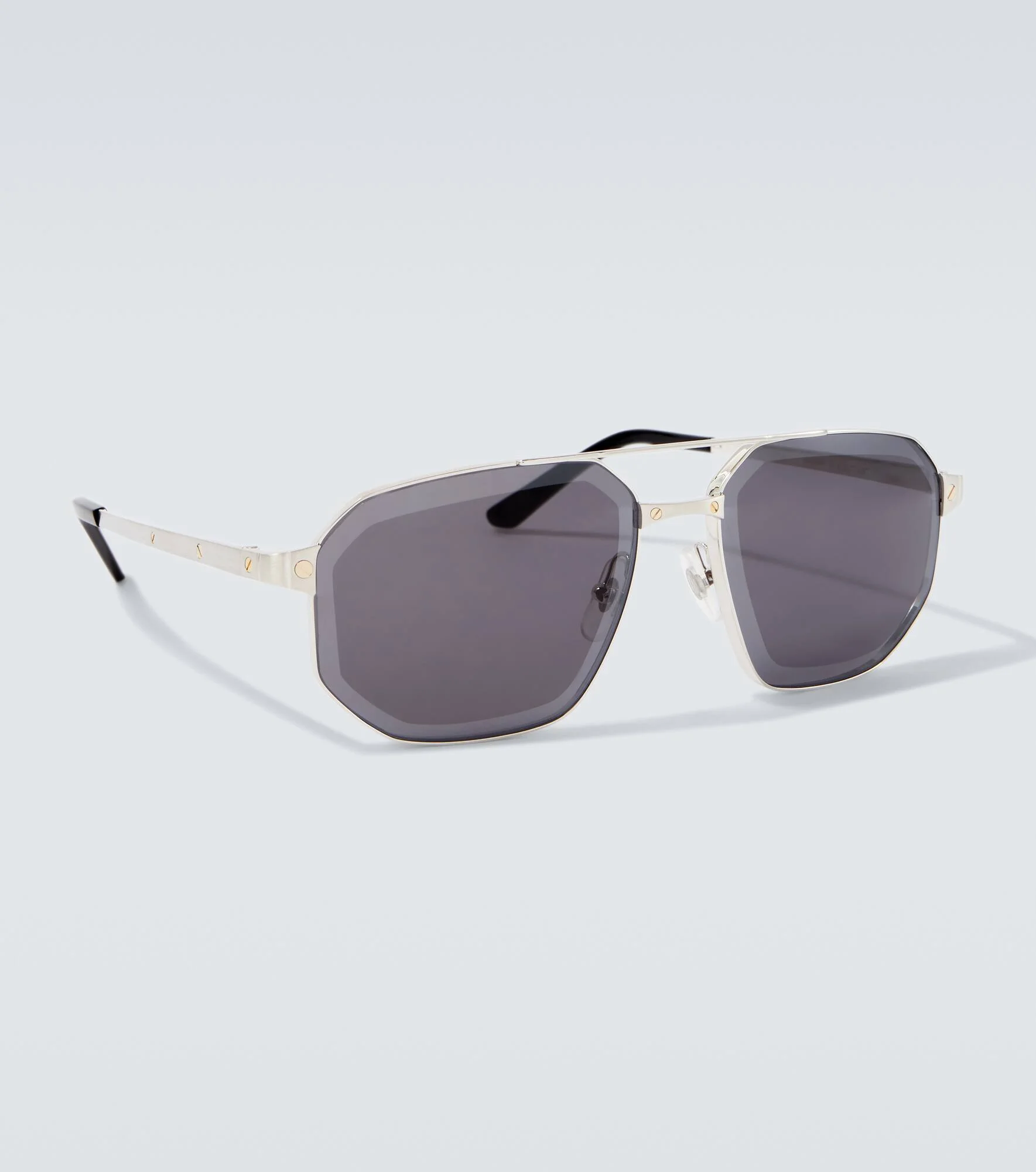Santos De Cartier aviator sunglasses - 1