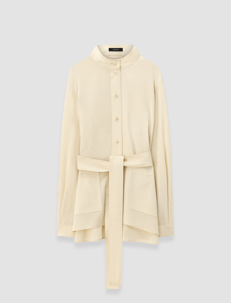 Lamy Crepe de Soie Silk Jacket 1