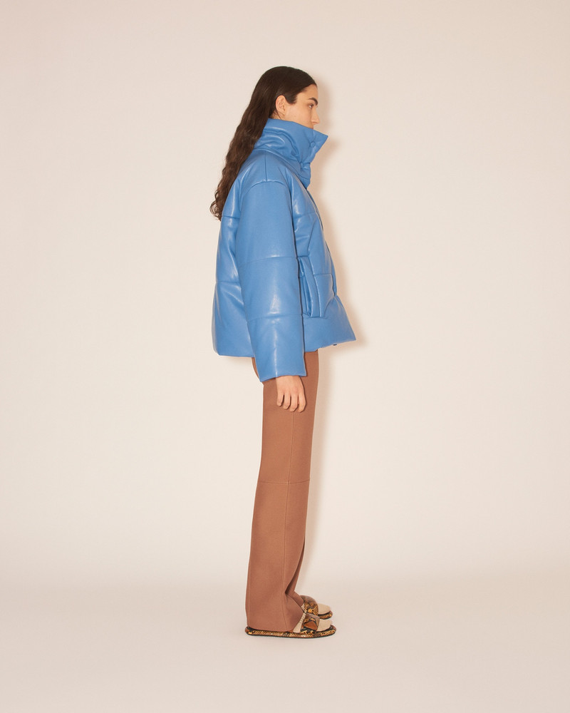 HIDE - OKOBOR™ alt-leather puffer jacket - Blue 4