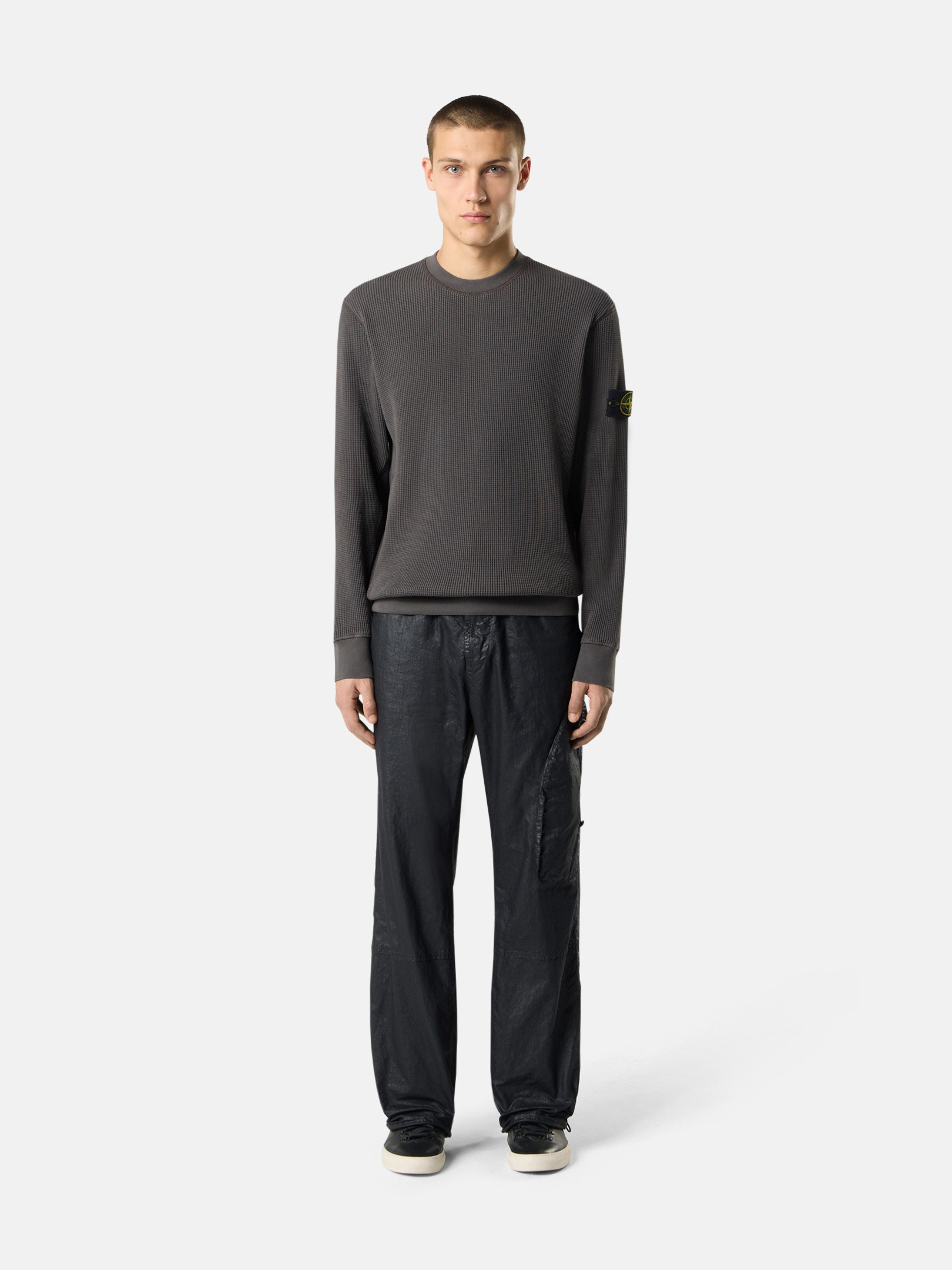 6100008 ORGANIC COTTON WAFFLE FLEECE - 3