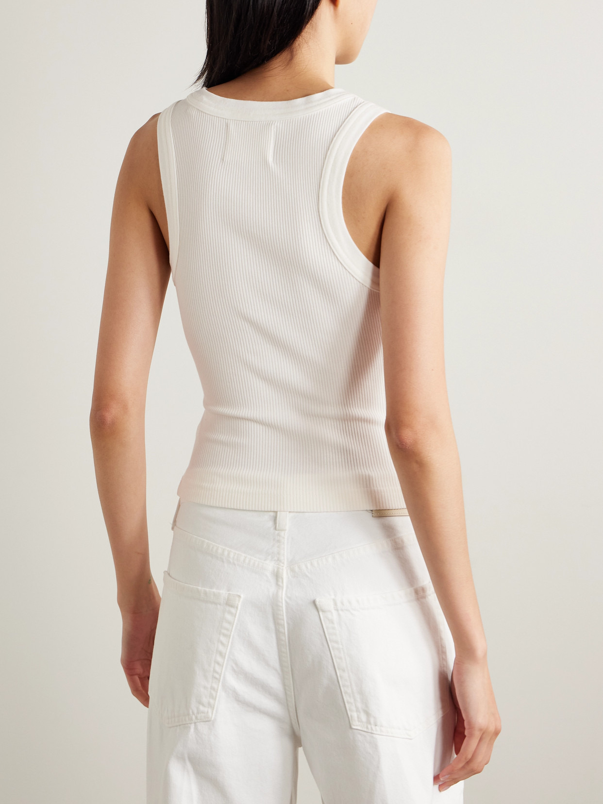 Caralyn Ribbed Jersey Tank - 3