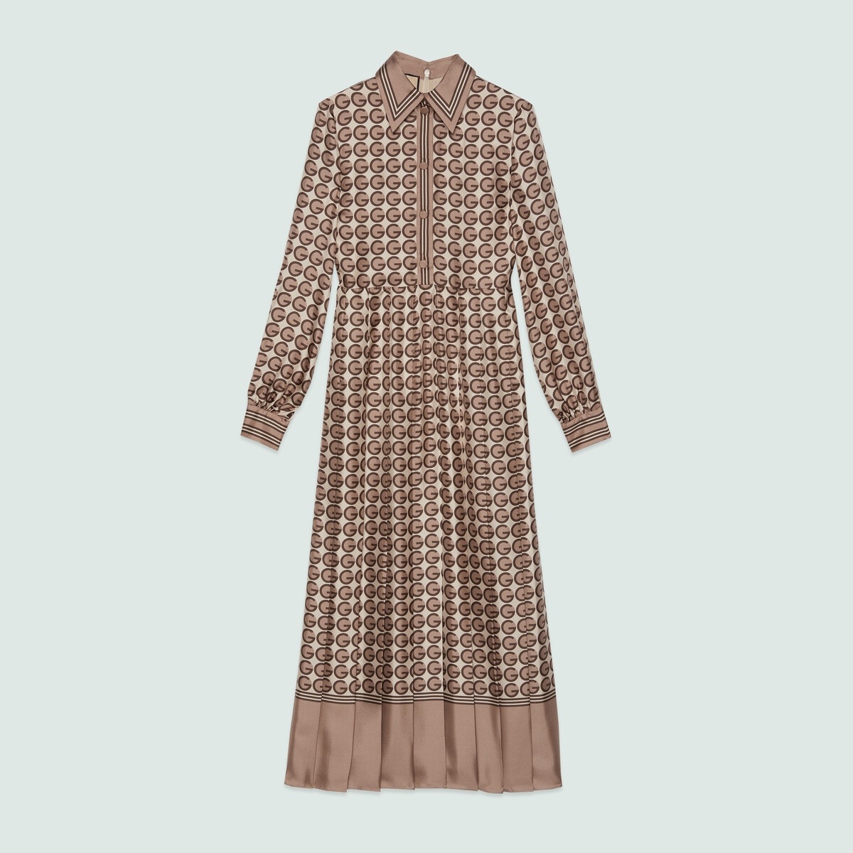 GUCCI Round G print silk dress | REVERSIBLE
