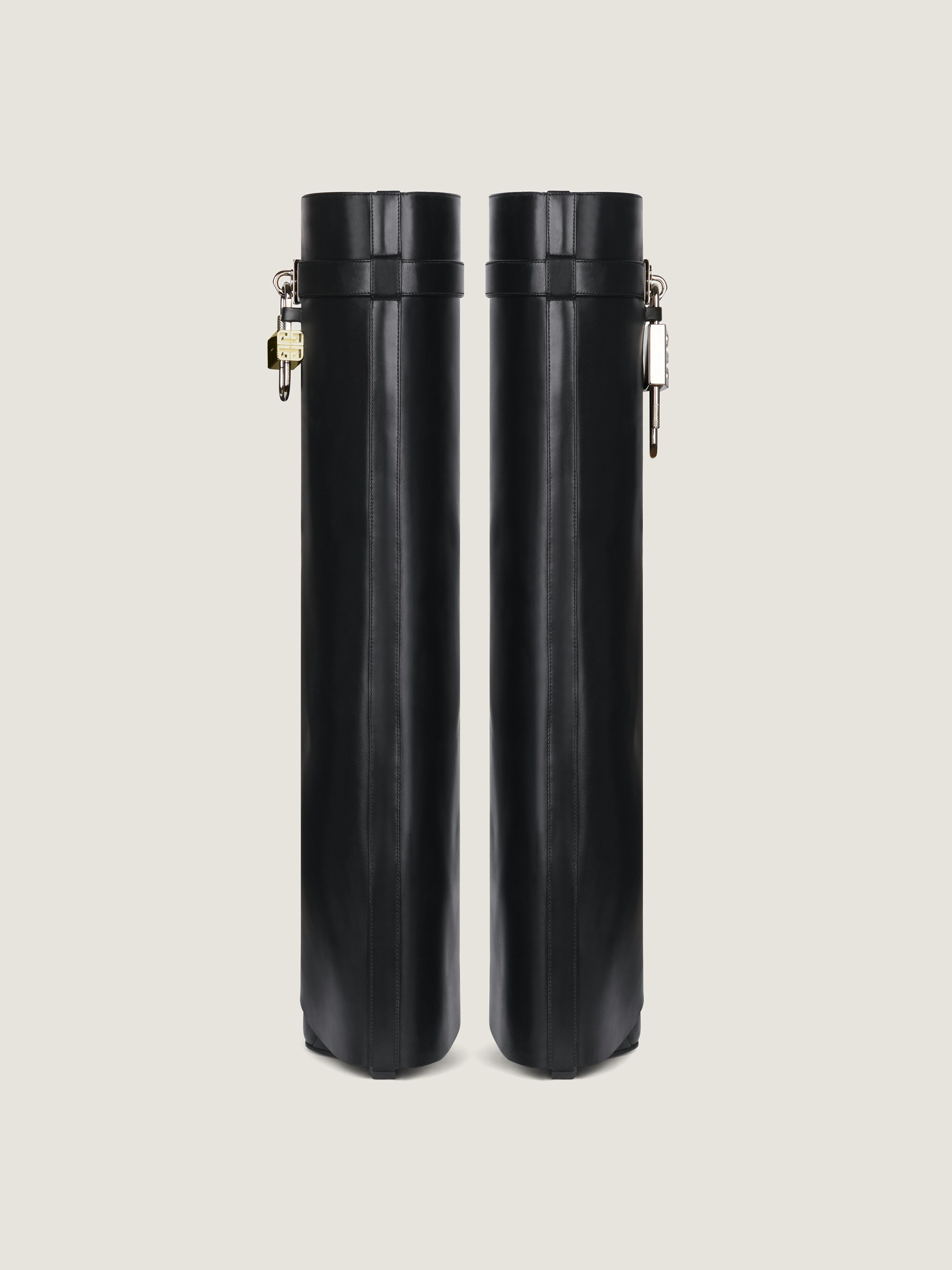 SHARK LOCK BOOTS IN LEATHER - 6