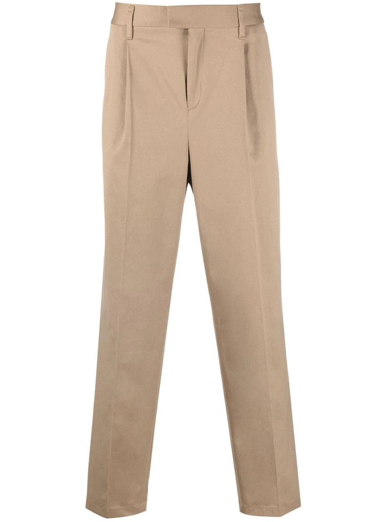 straight-leg tailored trousers 1
