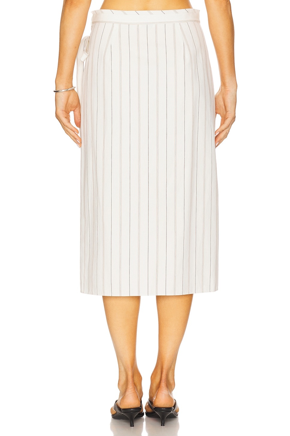 Seedling Stripe Wrap Skirt - 4