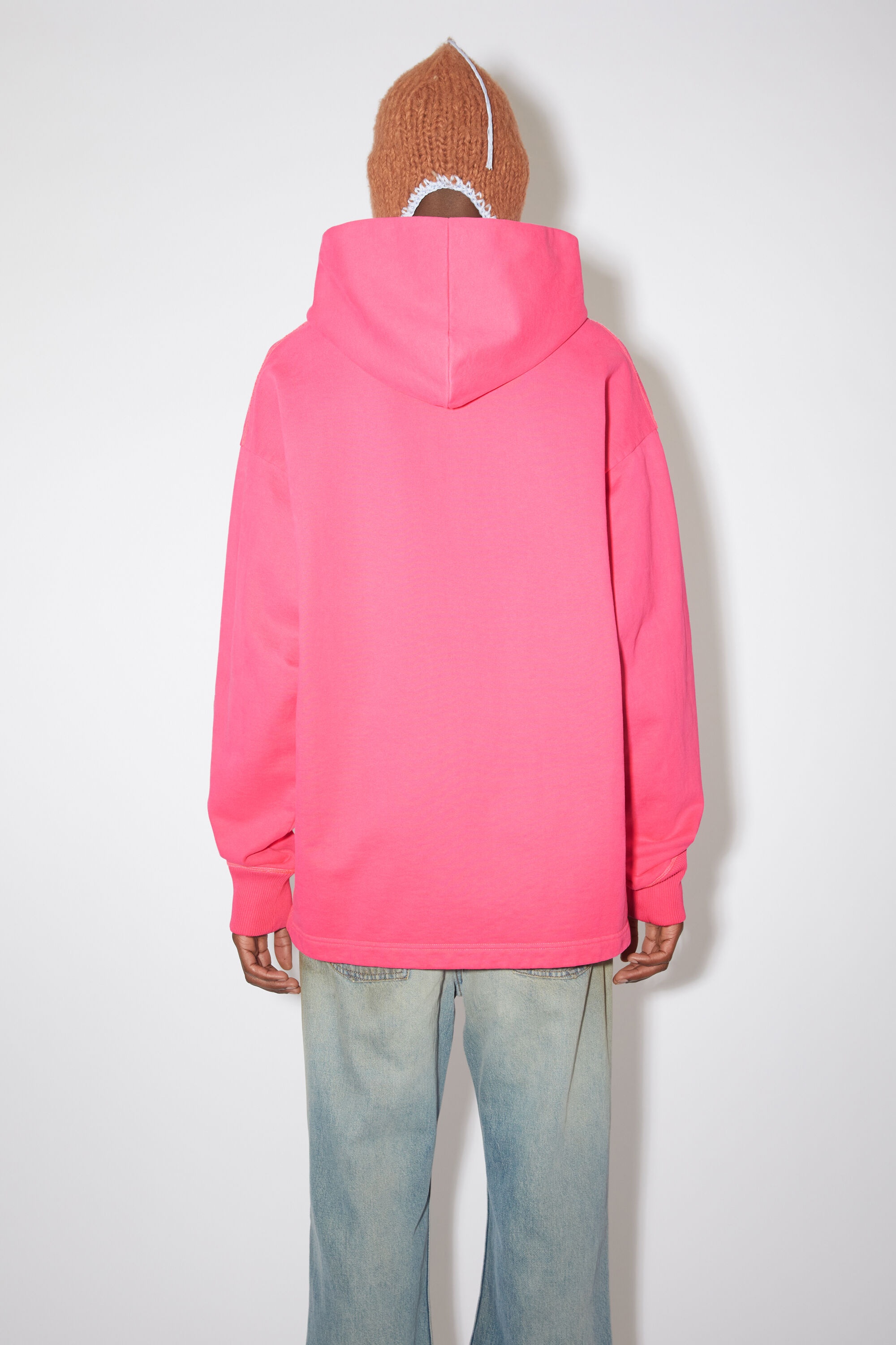 Logo hoodie - Neon Pink - 3