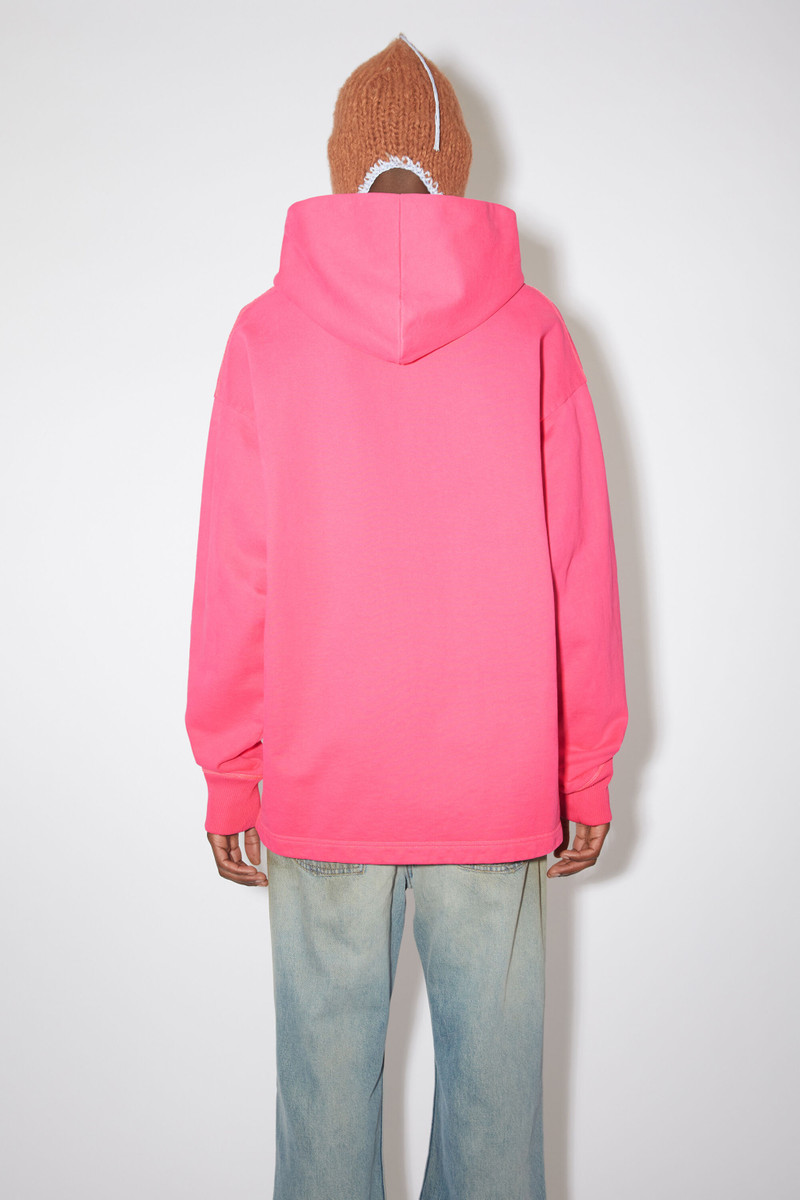 Logo hoodie - Neon Pink 3