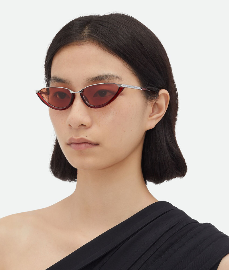 Bottega Veneta Classic Cat Eye Sunglasses outlook