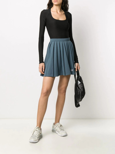 adidas recycled pleated skirt outlook