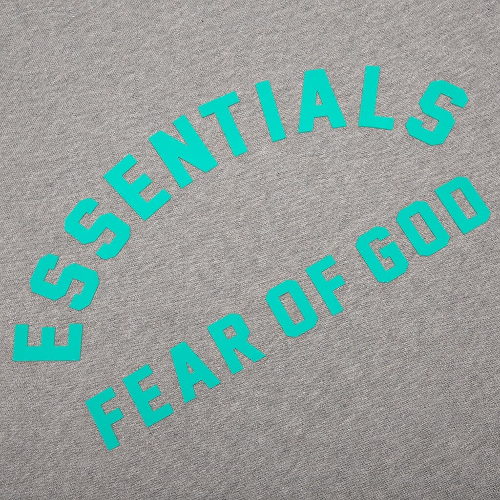 HEAVY JERSEY L/S TEE - DARK HEATHER OATMEAL - 3