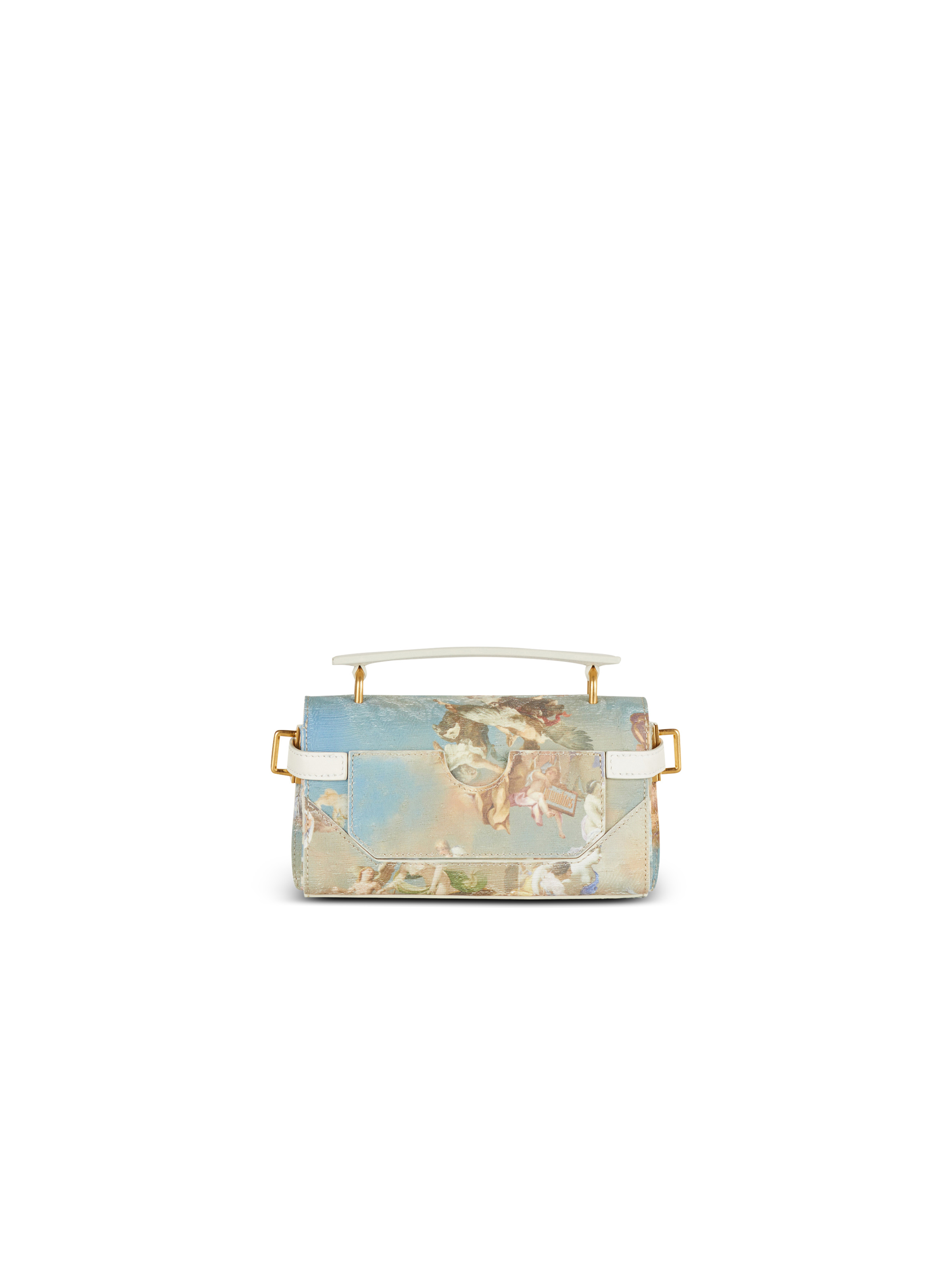 B-Buzz 19 bag in Sky print canvas with leather details - 3