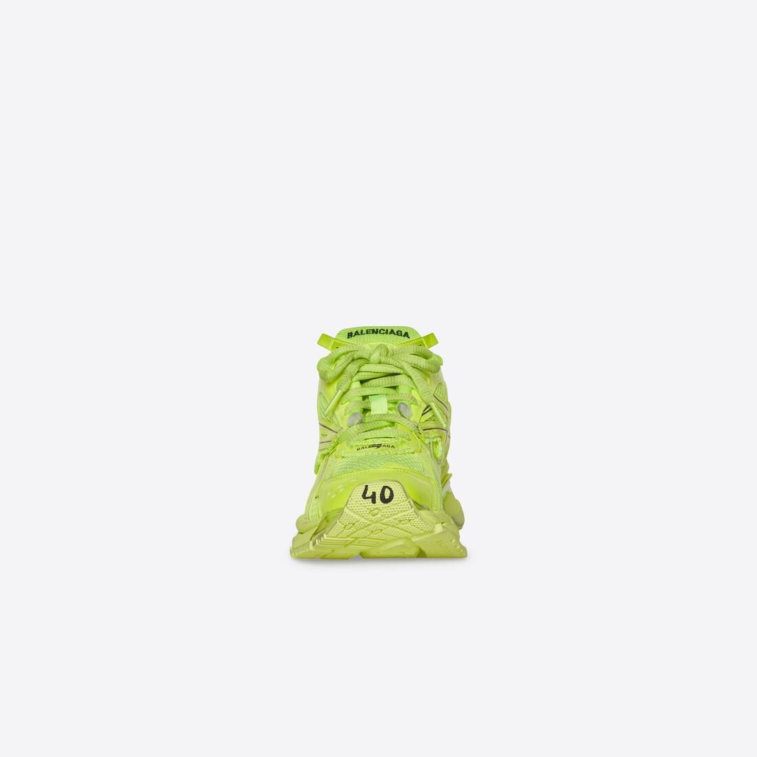 Men's Runner Sneaker in Yellow - 3