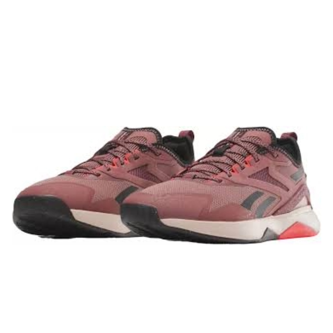 (WMNS) Reebok Nanoflex Adventure TR 2 'Burgundy Beige Black' 100033534 - 2