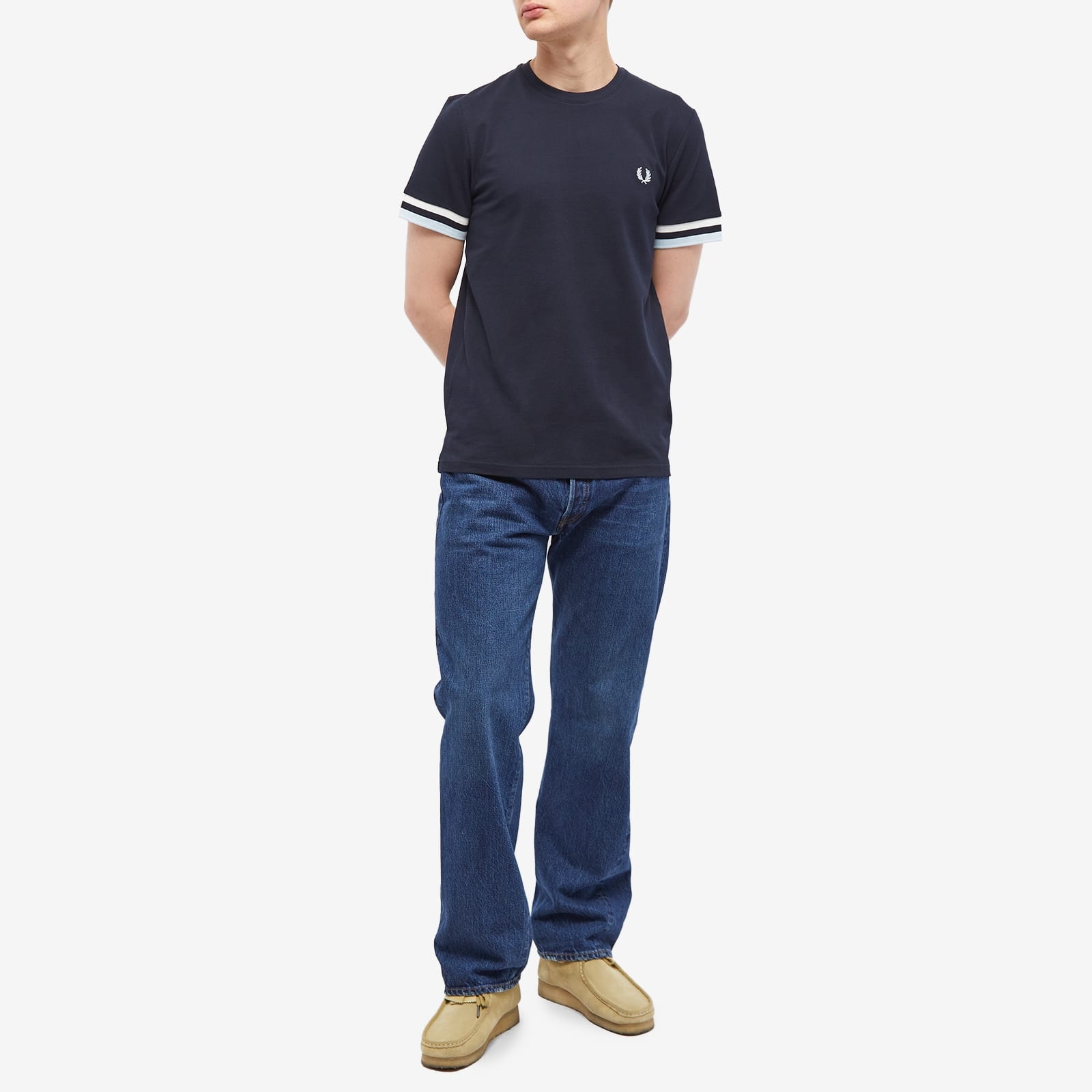 Fred Perry Bold Tipped T-Shirt - 4