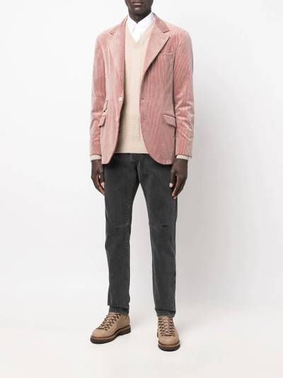 Brunello Cucinelli ribbed cashmere jumper outlook