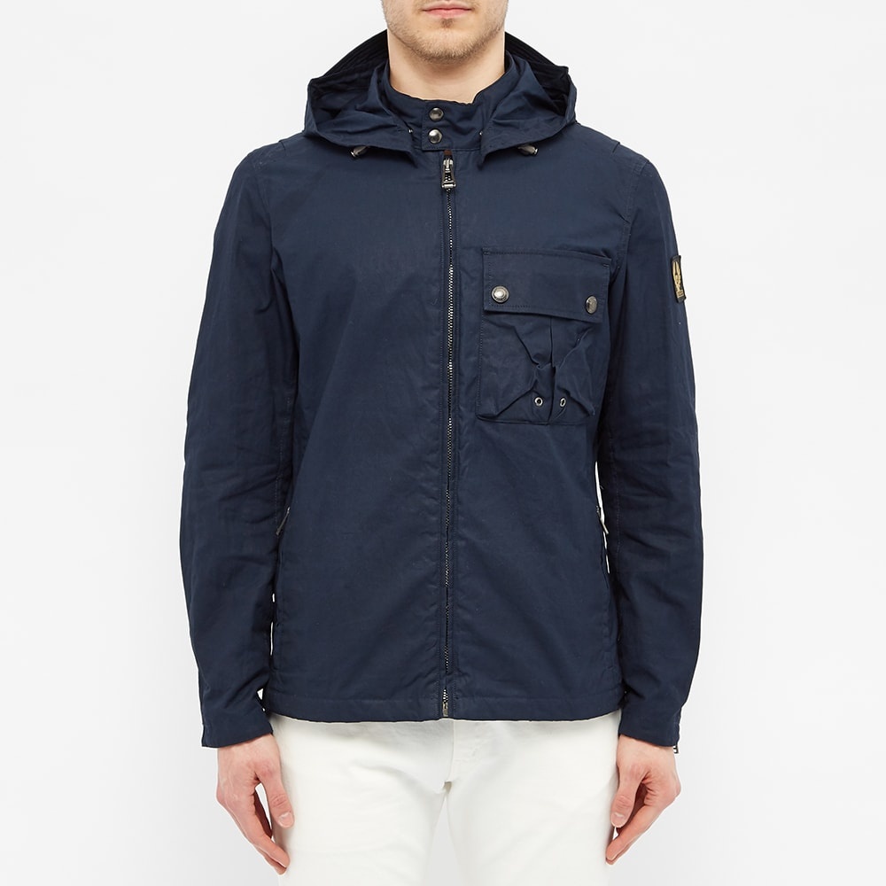 Belstaff Wing Hooded Dry Wax Jacket - 4