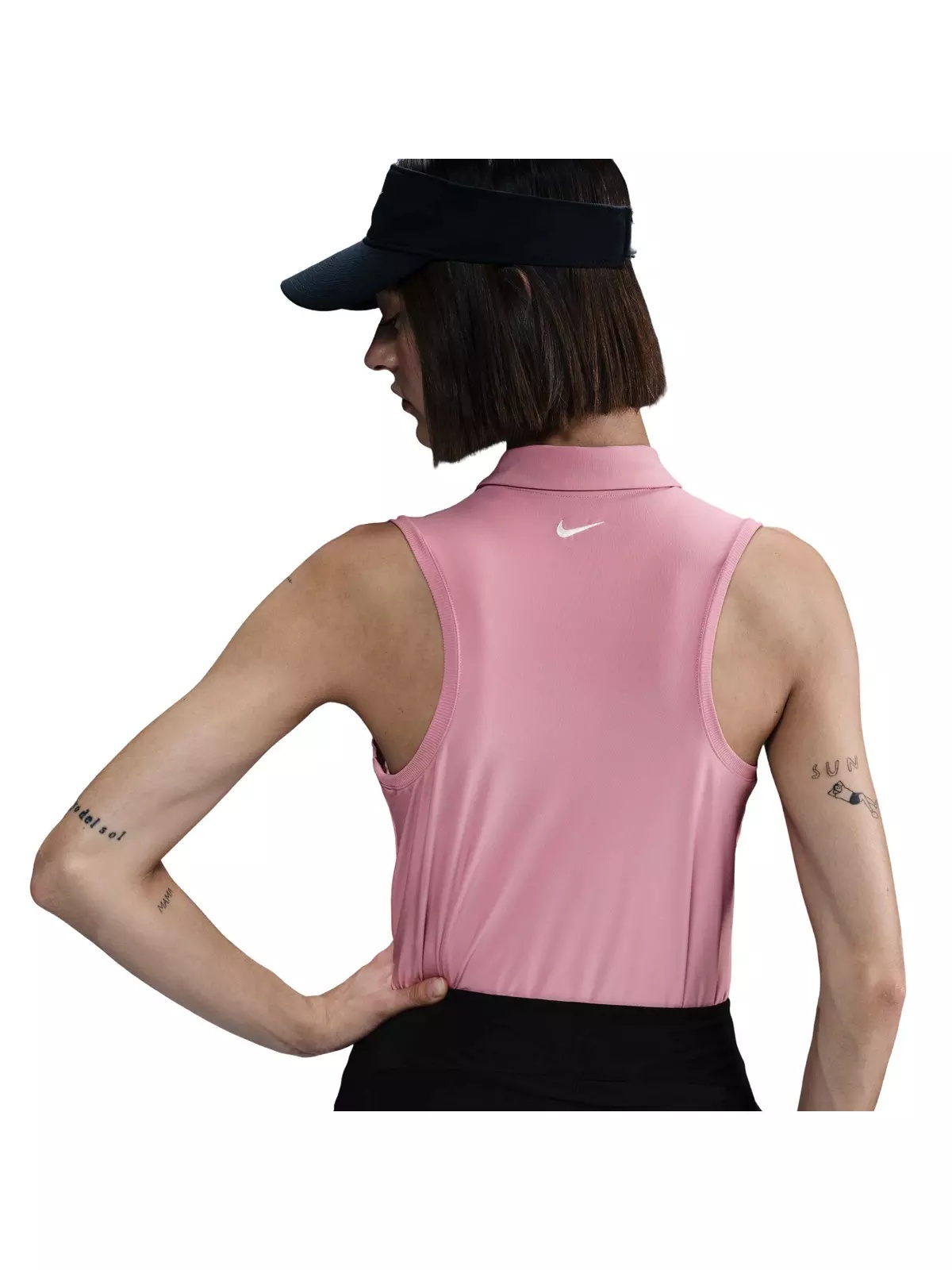 Women's Victory Dri-FIT Sleeveless Polo - Pink - 2