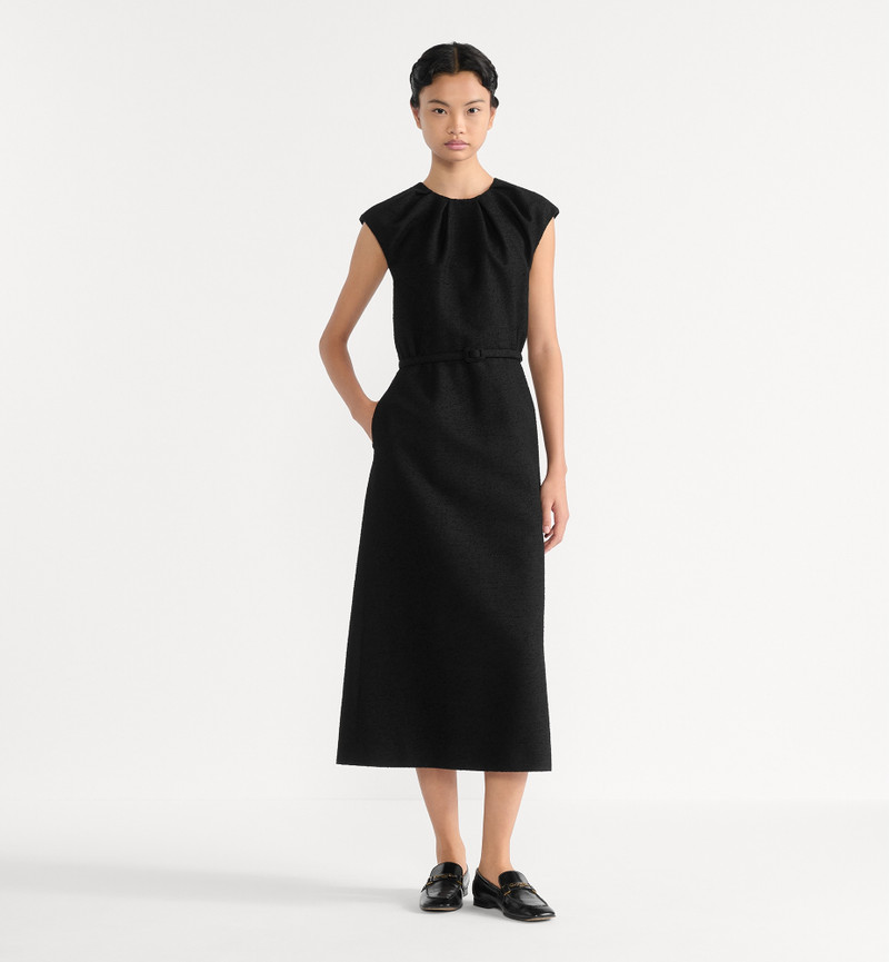 Mid-Length Belted Dress 2